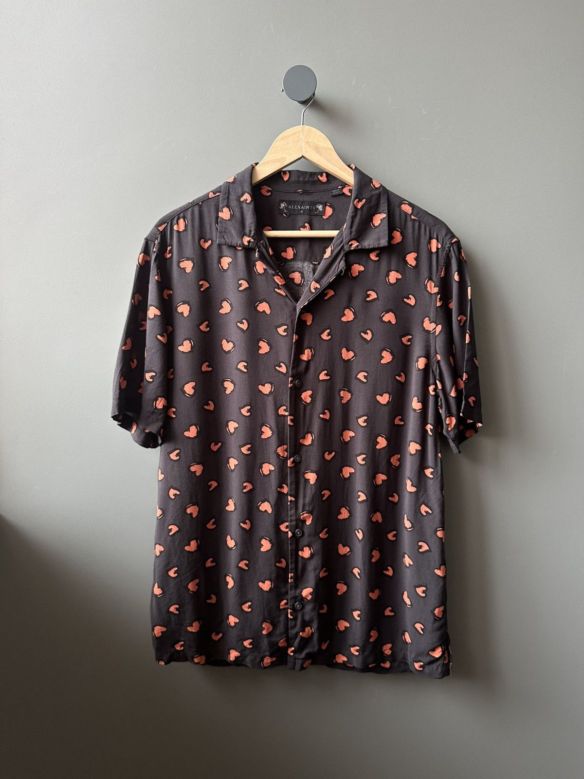 Allsaints Allsaints Romanza SS Viscose Shirt Size M Size US M / EU 48-50 / 2 - 1 Thumbnail