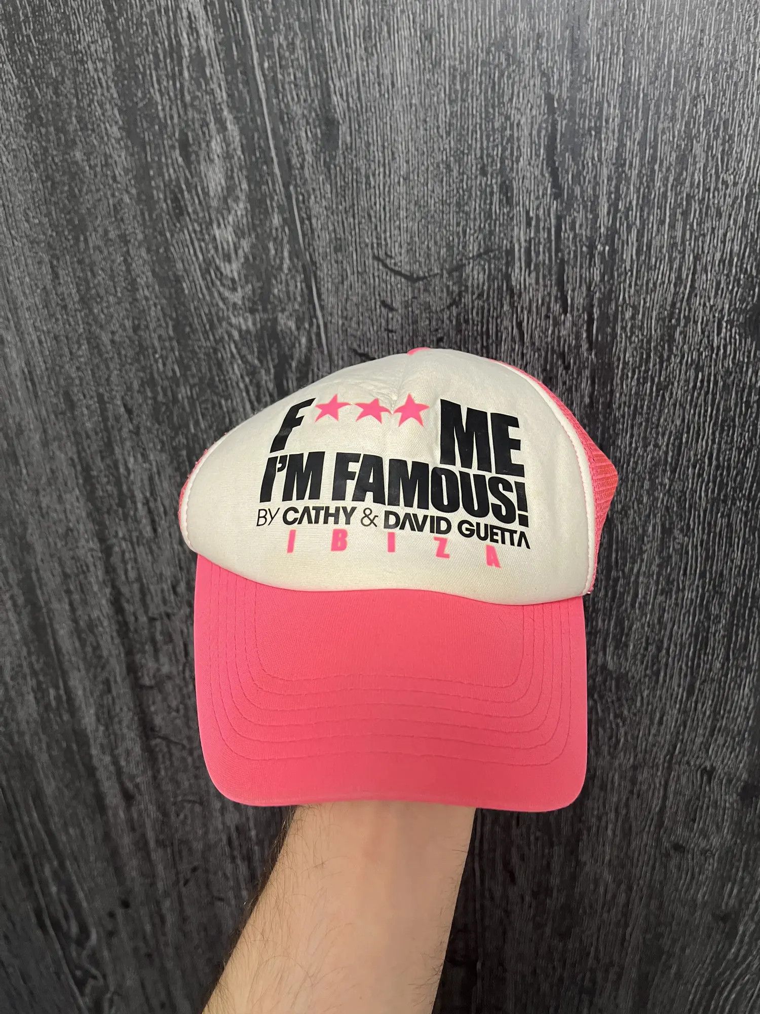 Other Vintage Myrtle Beach “F* Me I’m Famous!” Trucker Hat Pink Size ONE SIZE - 1 Thumbnail