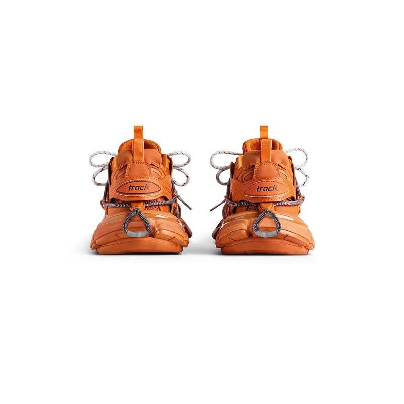 Balenciaga o1tr1nto0526 Track Trail Laces Sneaker in Orange/Grey Size US 12 / EU 45 - 5 Thumbnail