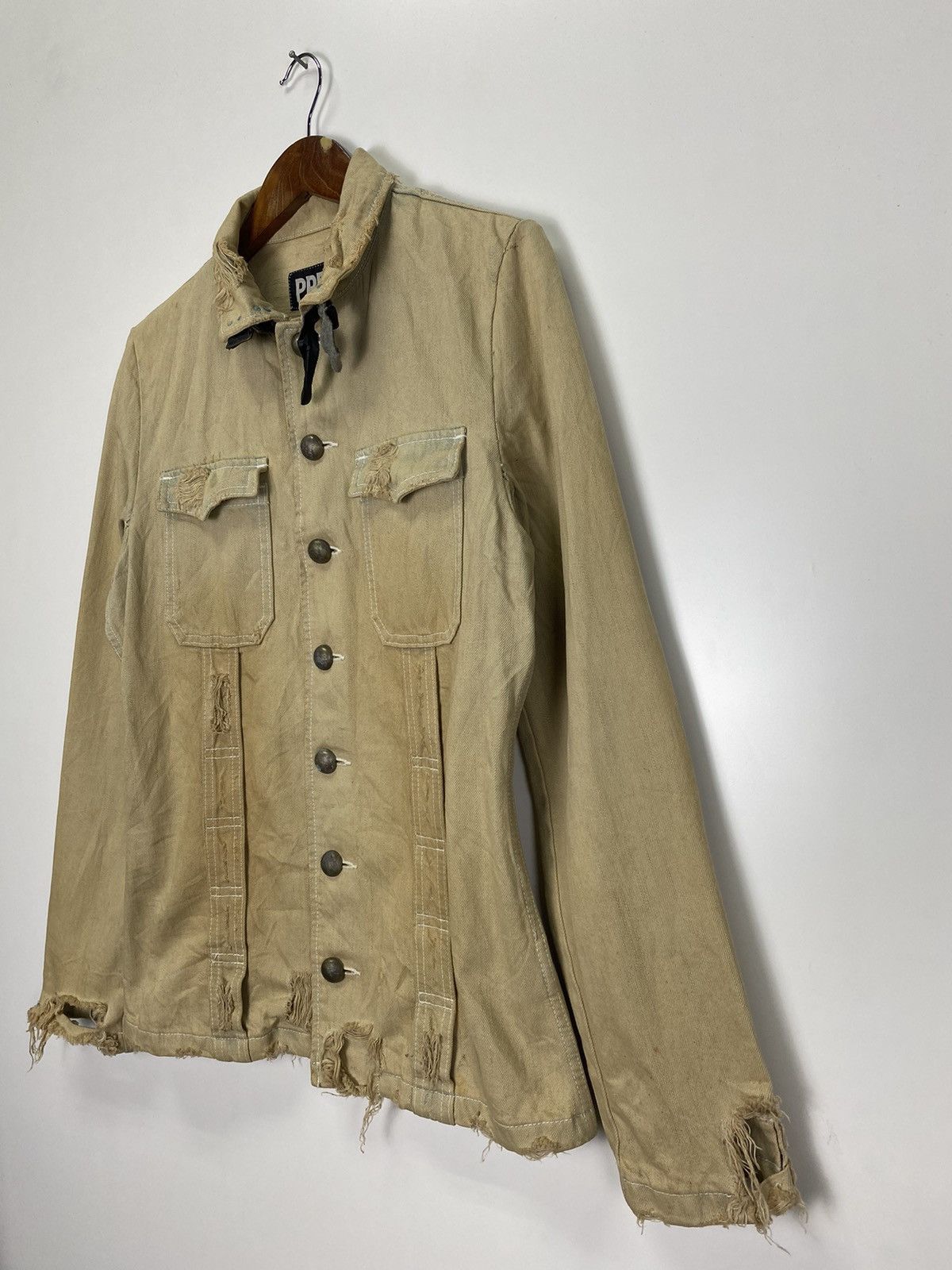 PPFM × Vintage Vintage PPFM Distress denim jacket Size US M / EU 48-50 / 2 - 4 Thumbnail