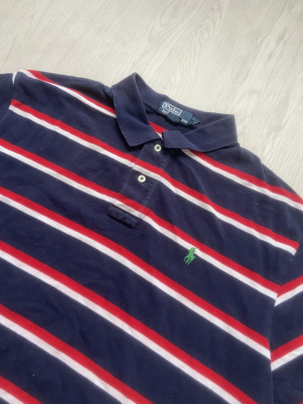 Polo Ralph Lauren Vintage 1990’s Polo Ralph Lauren Small Pony Polo Shirt Size US XL / EU 56 / 4 - 2 Thumbnail