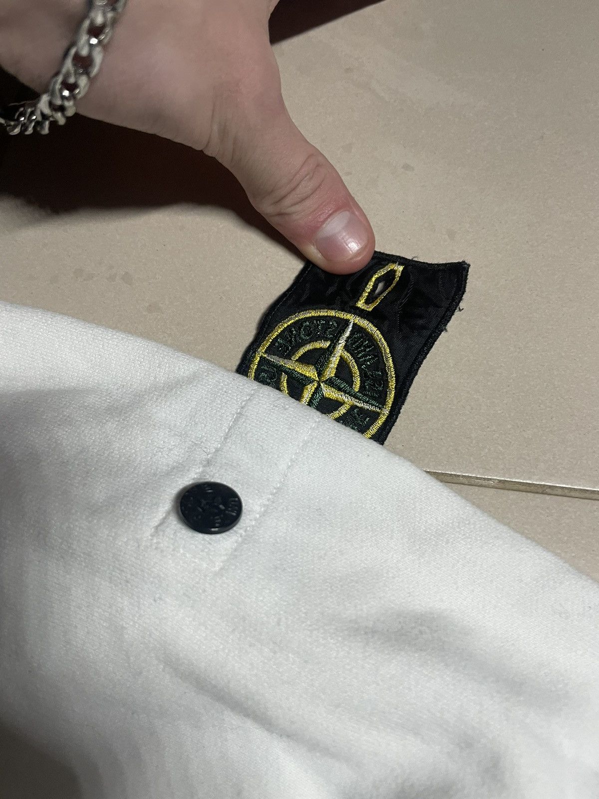 Stone Island Stone Island White Hoodie Size US S / EU 44-46 / 1 - 3 Thumbnail