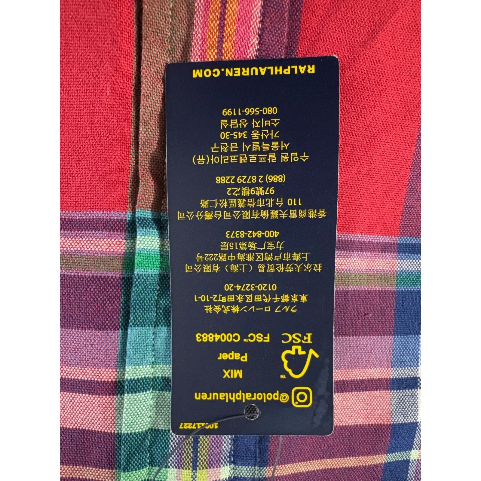 Polo Ralph Lauren Polo Ralph Lauren Classic-Fit Oxford Plaid Shirt size M mult Size US M / EU 48-50 / 2 - 8 Thumbnail