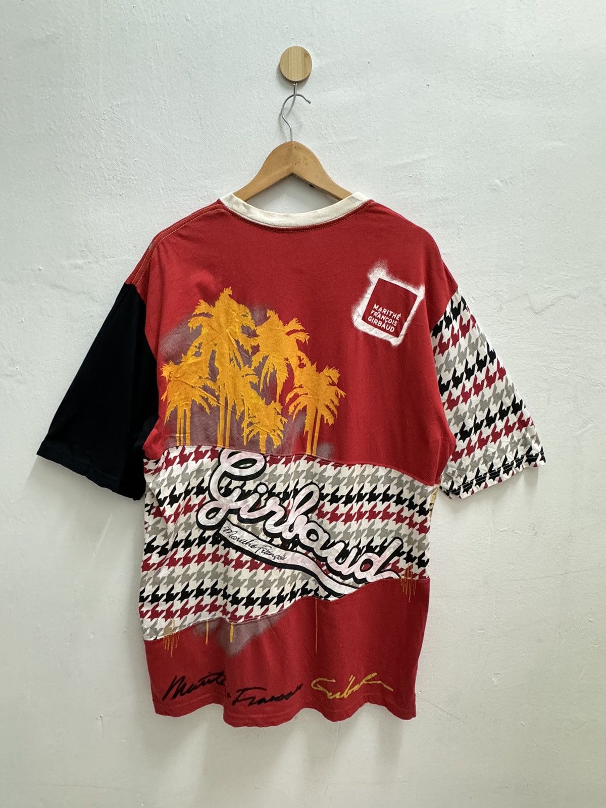 Marithe + Francois Girbaud Vintage Rare Marithe Francois Girbaud Paris New York Tee Size US L / EU 52-54 / 3 - 2 Thumbnail