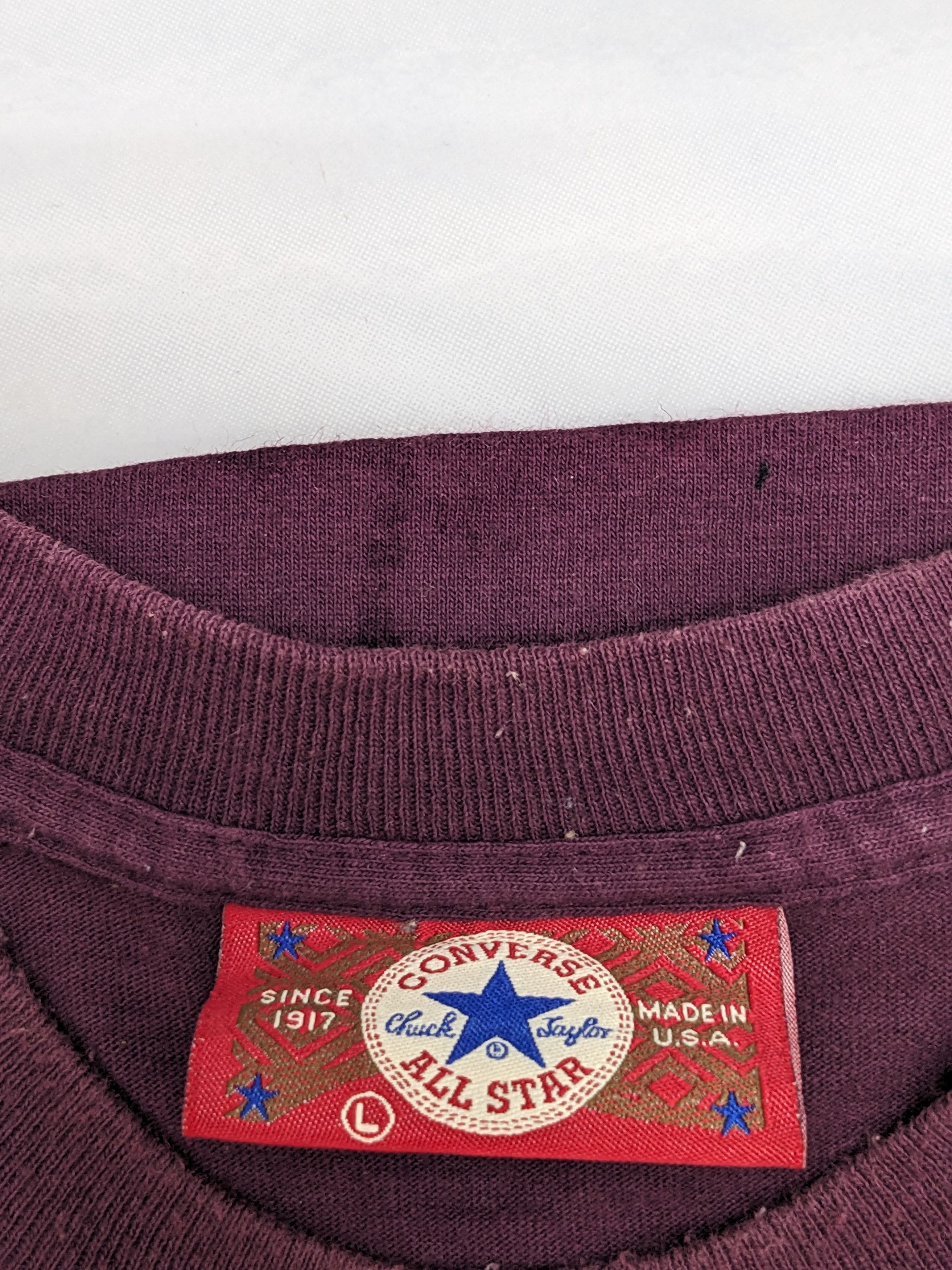 Converse CONVERSE MADE IN USA TSHIRT Size US L / EU 52-54 / 3 - 8 Thumbnail