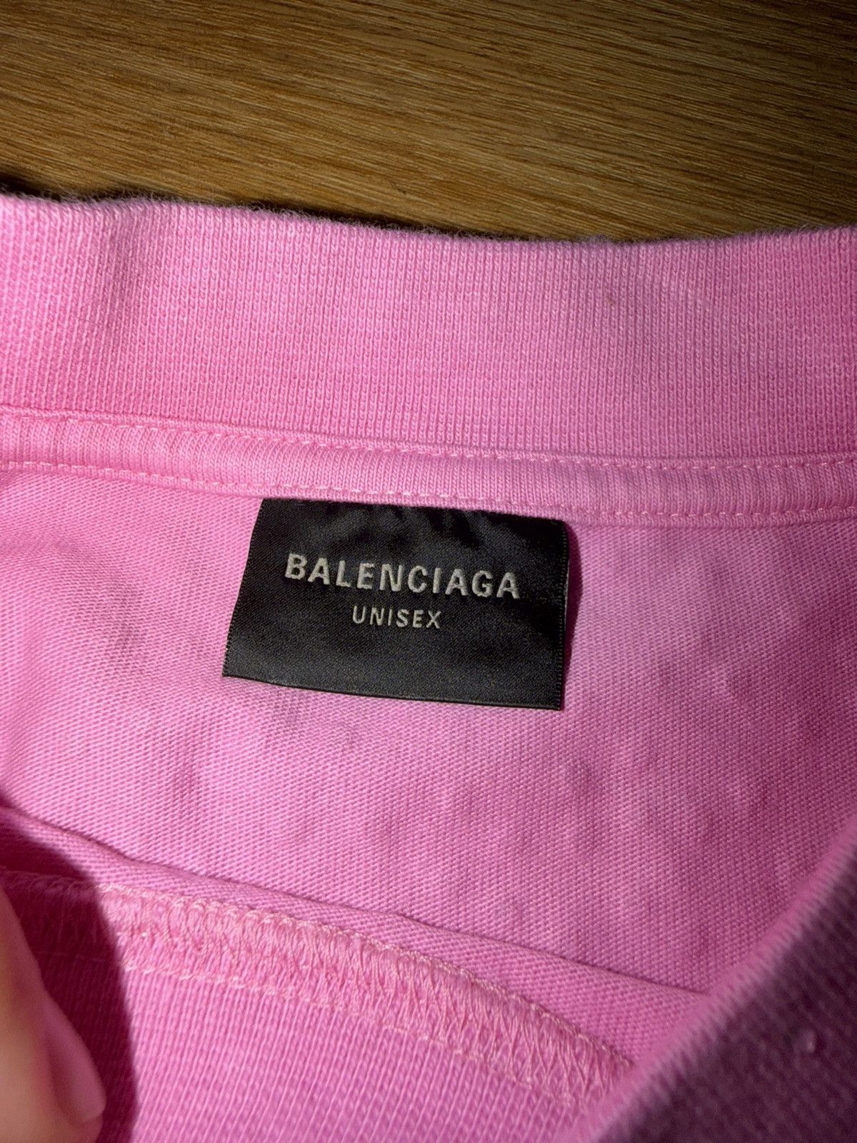 Balenciaga Balenciaga pink Rhinestone Shirt Size US XL / EU 56 / 4 - 3 Thumbnail