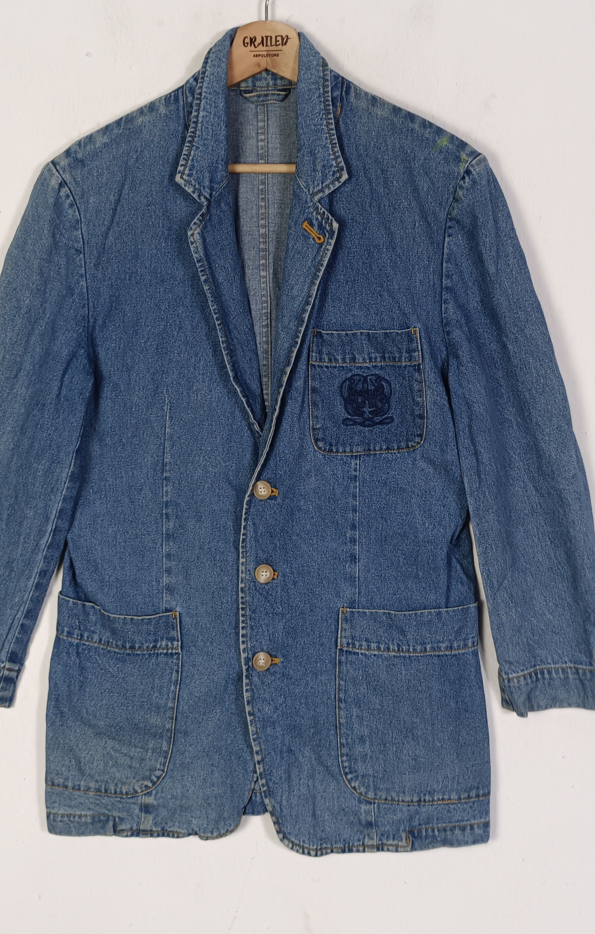 Calvin Klein Vintage Calvin Klein Sport Denim Jacket Size US M / EU 48-50 / 2 - 5 Thumbnail