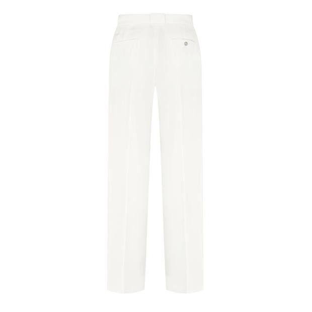 Lanvin o1g2r1mq1024 Pants in White Size 27" / US 4 / IT 40 - 2 Thumbnail