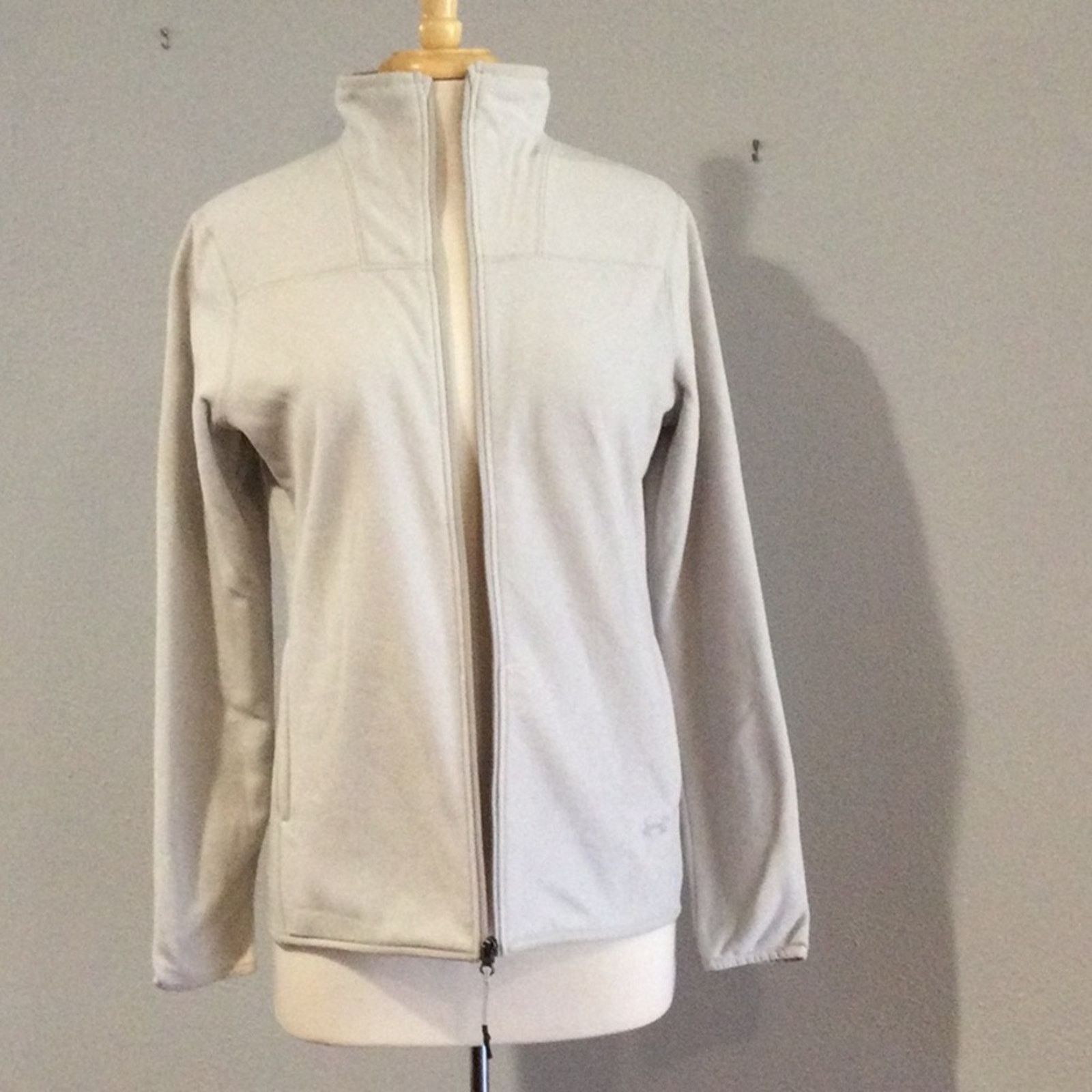 Under Armour Under Armour Gray Loose Cold Gear Full Zip Jacket Size Sm/P Size S / US 4 / IT 40 - 5 Thumbnail