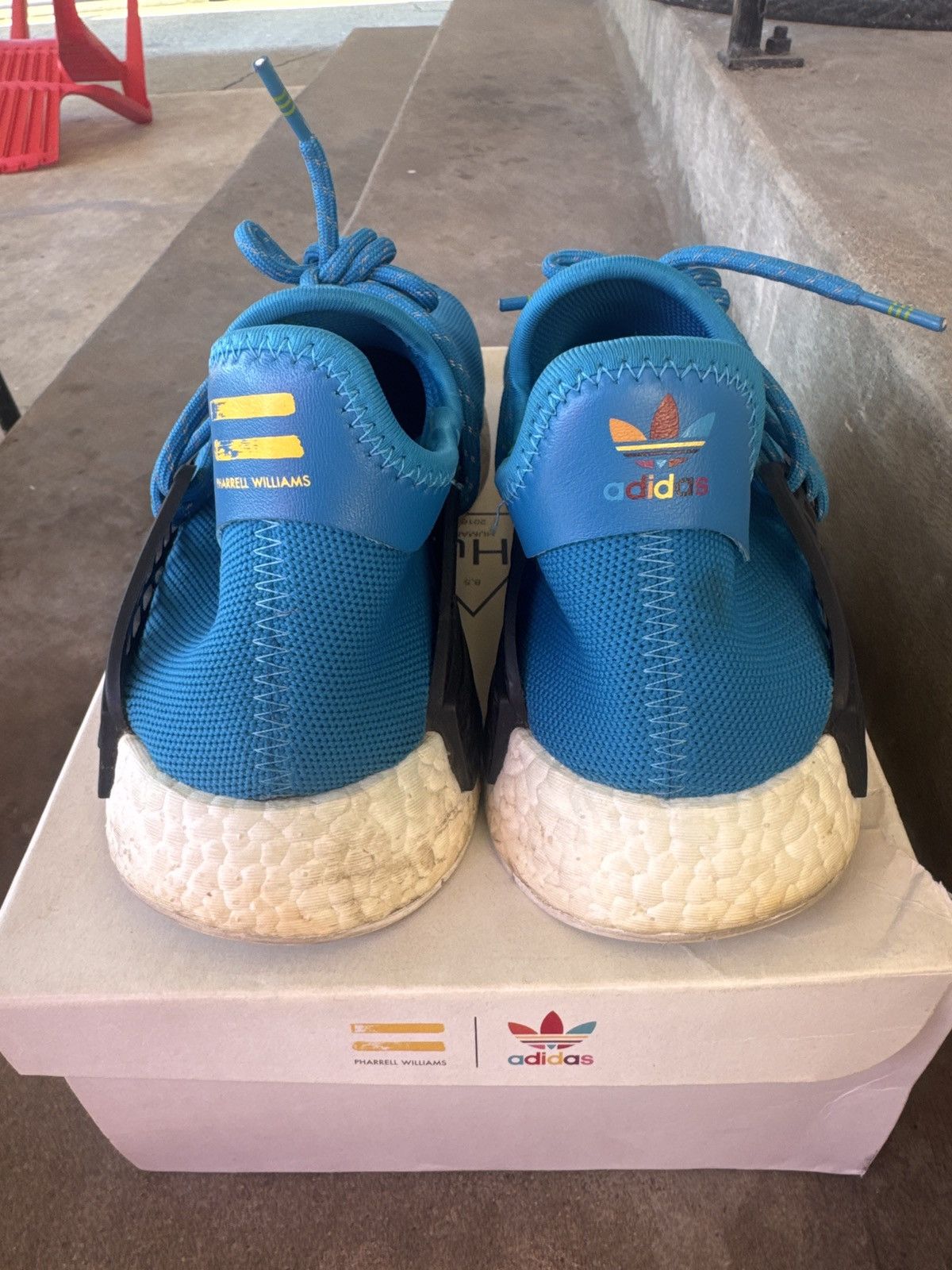 Adidas × Pharrell PHARRELL HUMAN RACE NMD Size US 9.5 / EU 42-43 - 4 Thumbnail