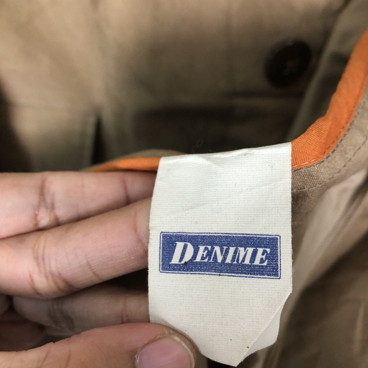 Denime VINTAGE CHORE JACKET WORK DENIME MADE IN JAPAN ISSEY MIYAKE Size US M / EU 48-50 / 2 - 14 Thumbnail