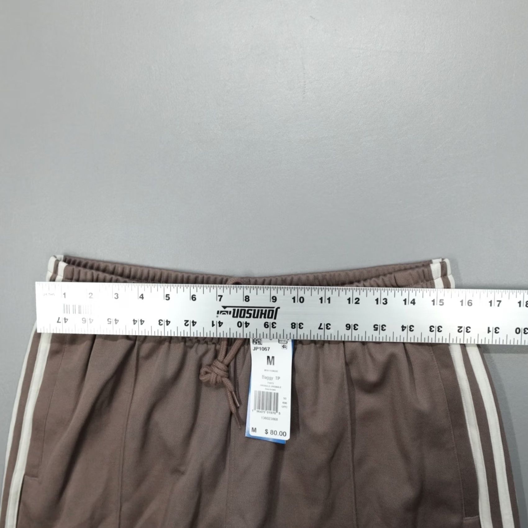 Adidas Adidas Firebird Baggy Track Pants Men M Trace Brown JP1067 Track Pants Size US 31 - 6 Thumbnail