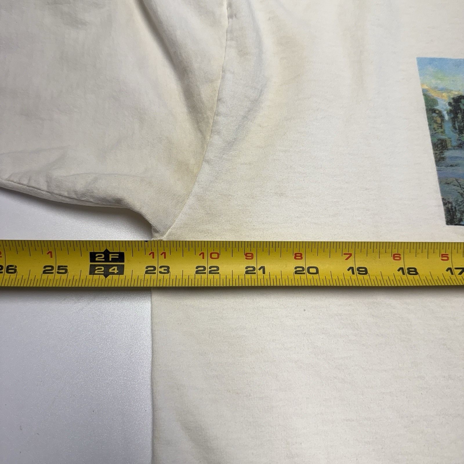 Vintage VIntage The Perfect Day Nature T Shirt White Short Sleeve Size US XL / EU 56 / 4 - 18 Thumbnail
