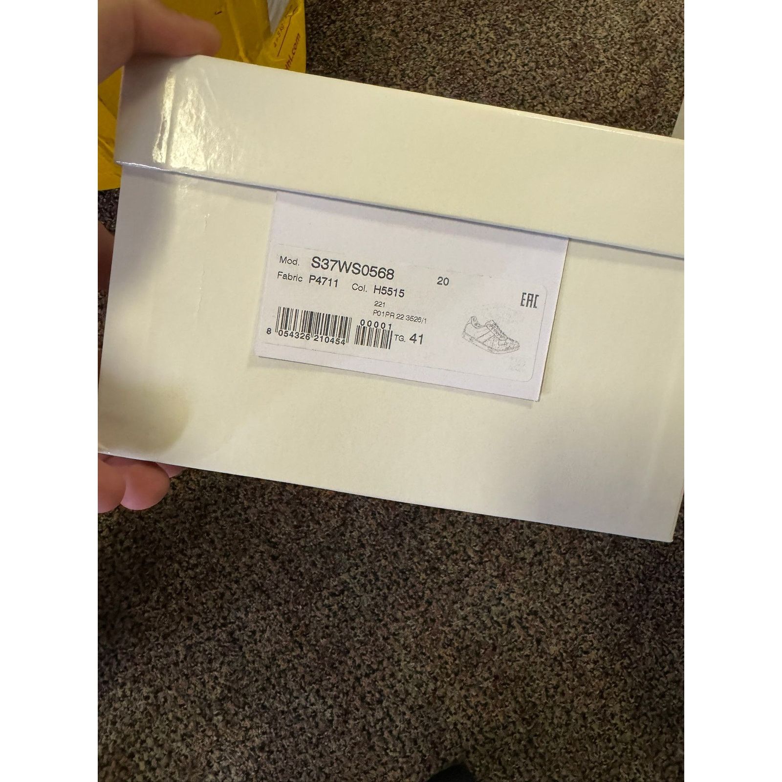 Maison Margiela o1rshd1 Paint Spot Replica Trainers in Black/White Size US 8 / EU 41 - 8 Thumbnail