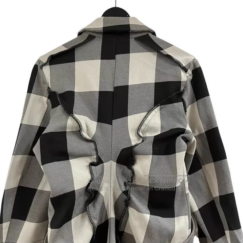 Comme des Garcons Comme des Garcons Plaid Coat Size S / US 4 / IT 40 - 4 Thumbnail