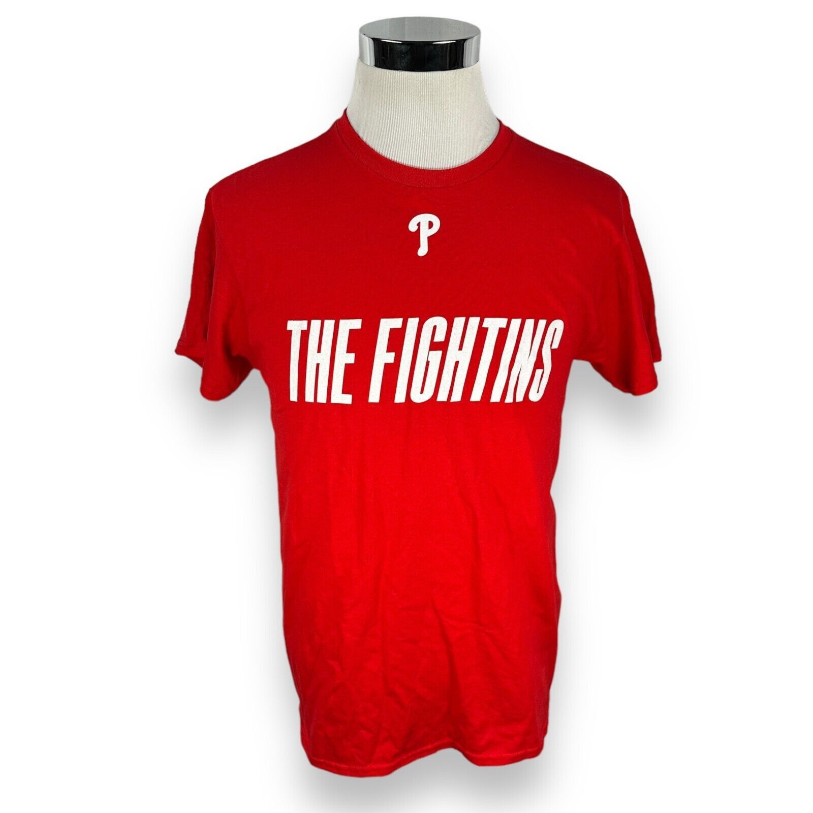 MLB Philadelphia Phillies T-Shirt Mens Medium Red Fightins Phils Size US M / EU 48-50 / 2 - 1 Thumbnail
