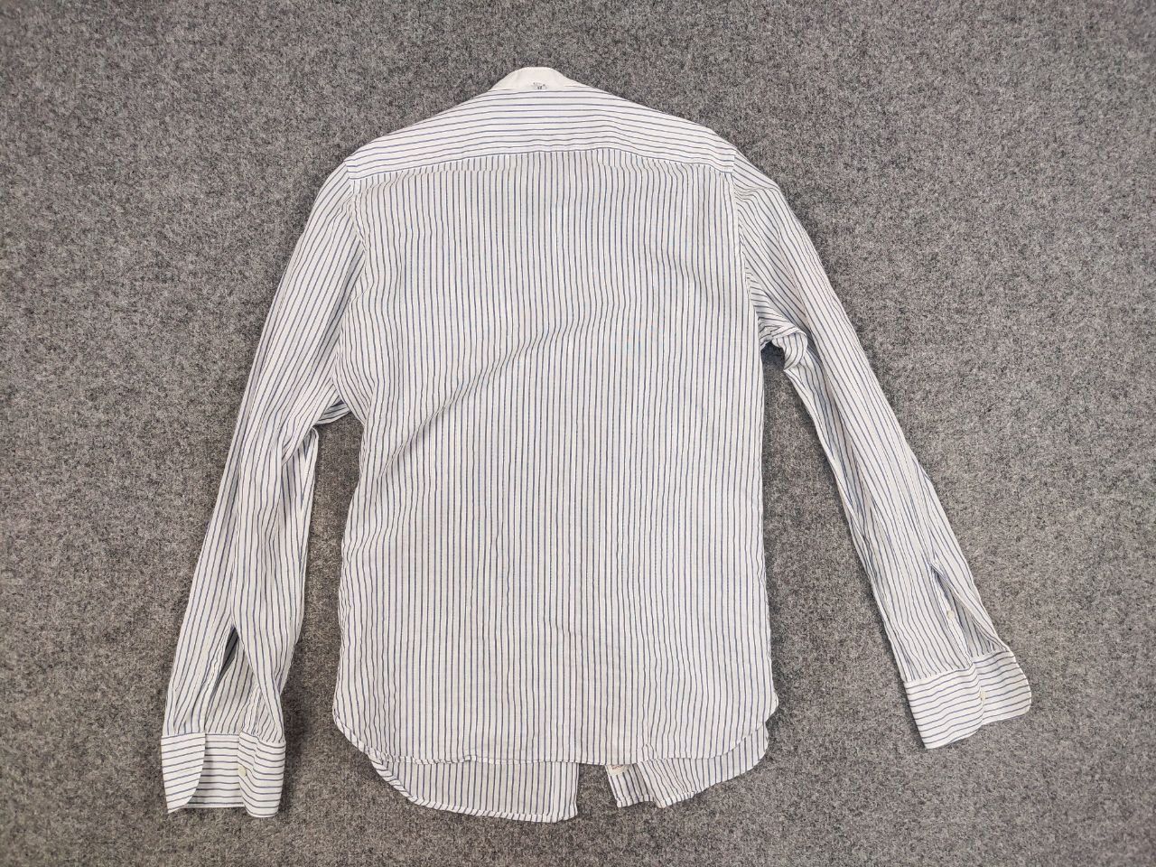 Glanshirt Glanshirt Japan Design Blue/White Striped button Shirt Size US M / EU 48-50 / 2 - 22 Thumbnail
