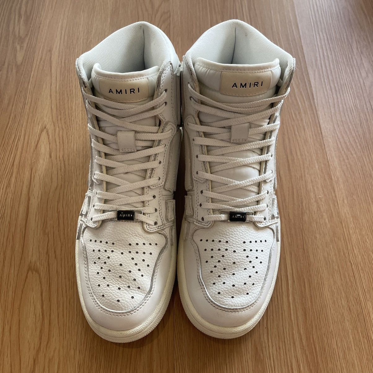 Amiri Amiri skel hi-top sneakers Size US 7 / EU 40 - 2 Thumbnail