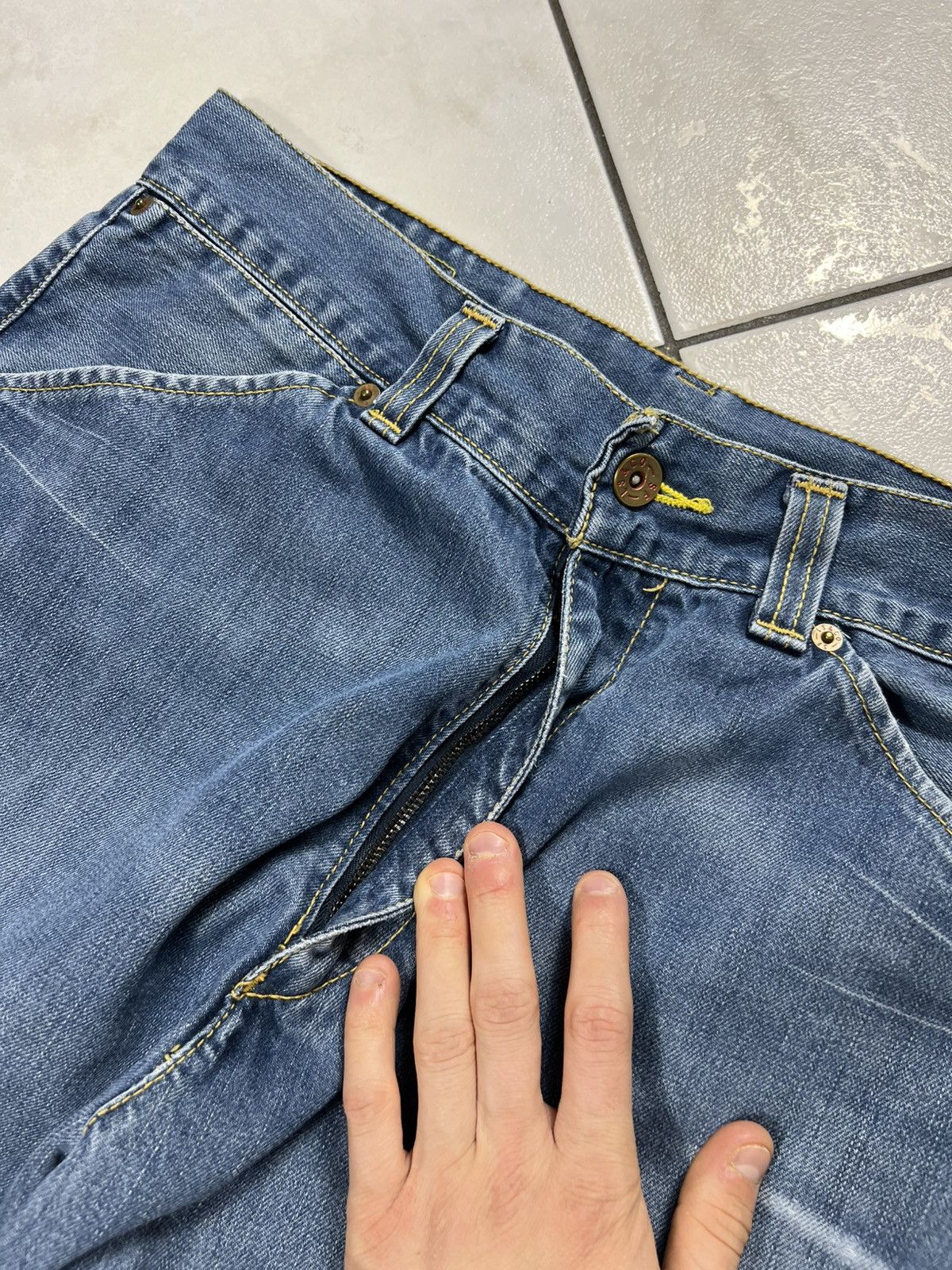 Levi's Vintage Levi’s y2k engineered jeans distressed denim pants Size US 32 / EU 48 - 10 Thumbnail