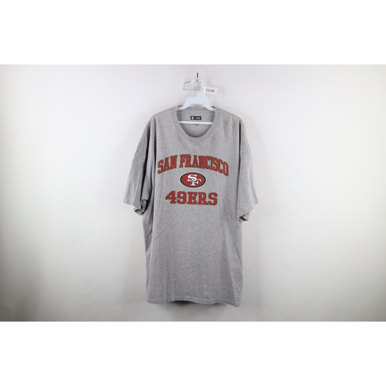 Vintage Vintage Spell Out San Francisco 49ers Football T-Shirt Size US XXL / EU 58 / 5 - 1 Thumbnail