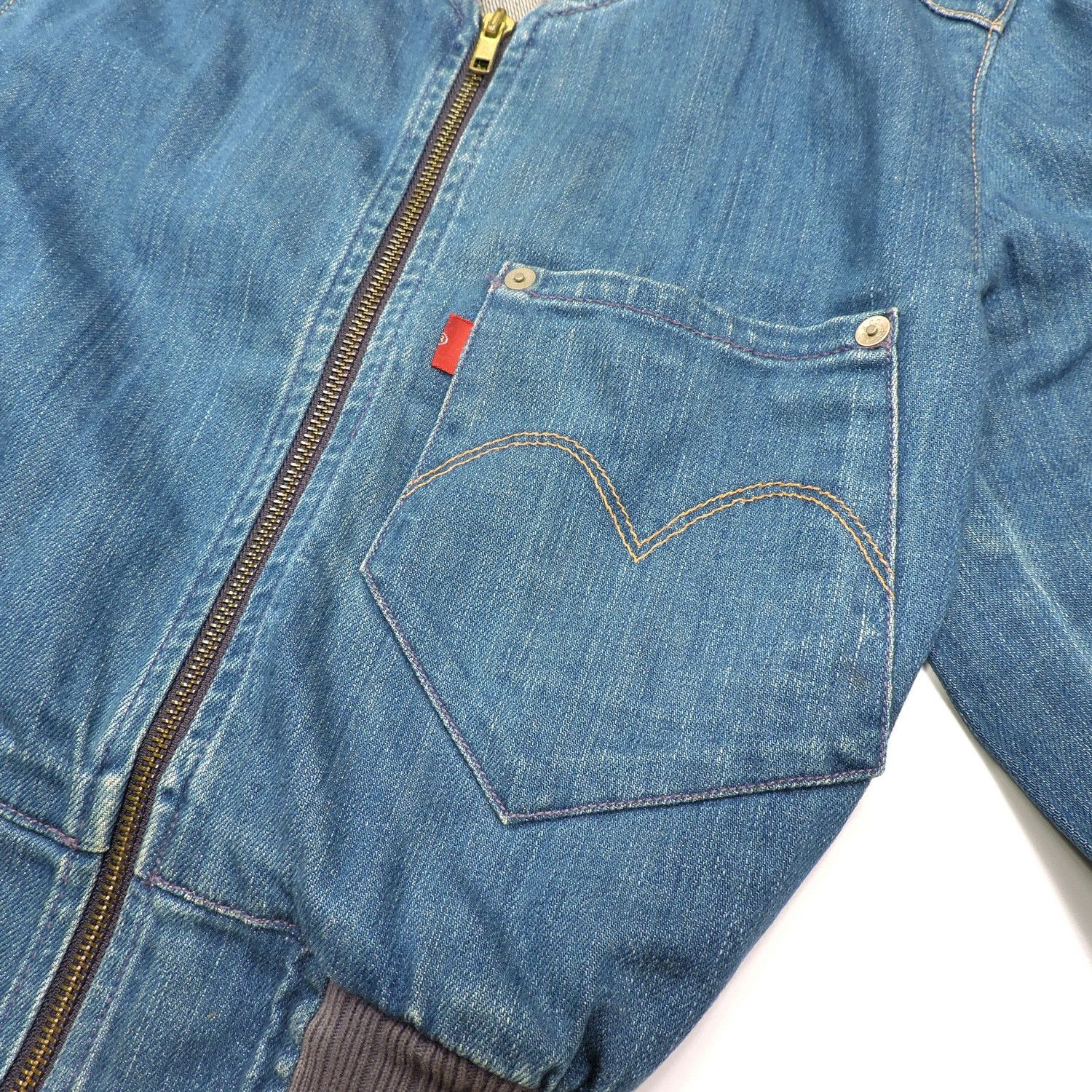 Levi's LEVI'S RED 2001AW ‘RESPONSIBLE-IRRESPONSIBLE’ DENIM JACKET Size XS / US 0-2 / IT 36-38 - 13 Thumbnail
