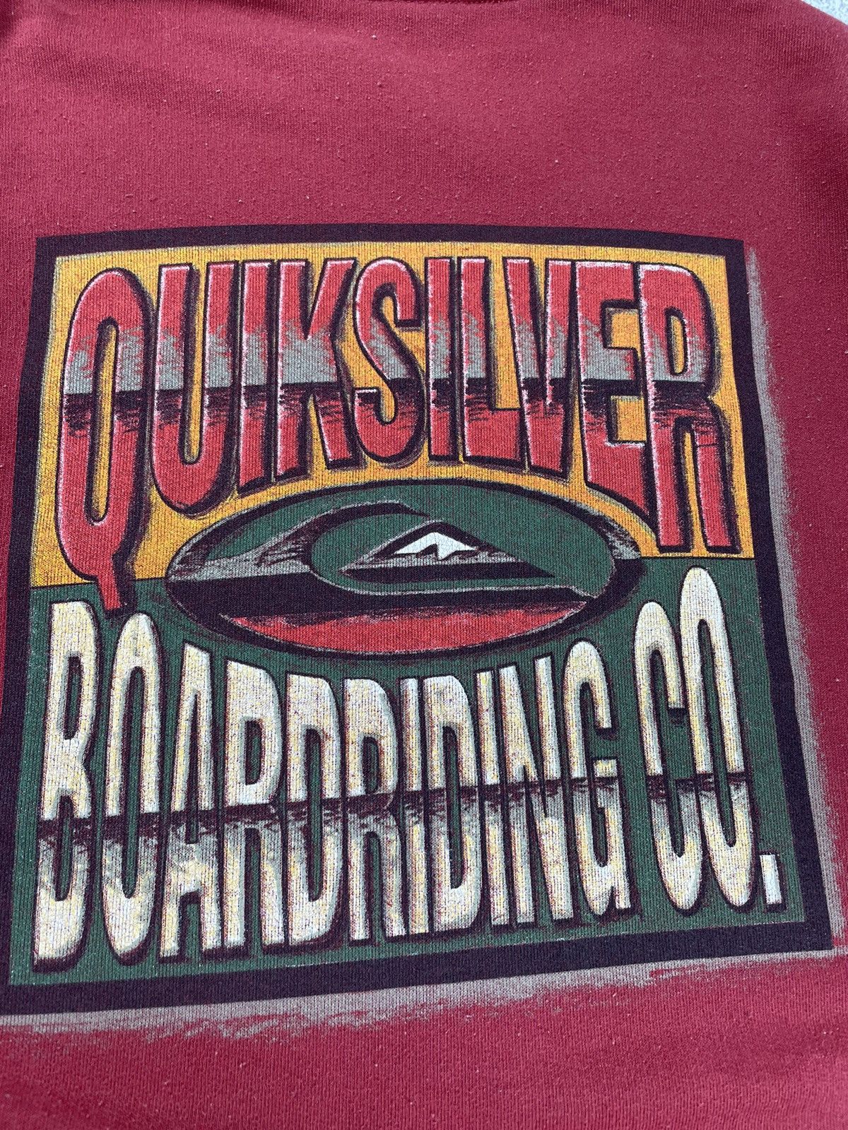 Quiksilver × Vintage Vintage Quiksilver Big Logo Surf Skate Sweatshirt Size US L / EU 52-54 / 3 - 13 Thumbnail