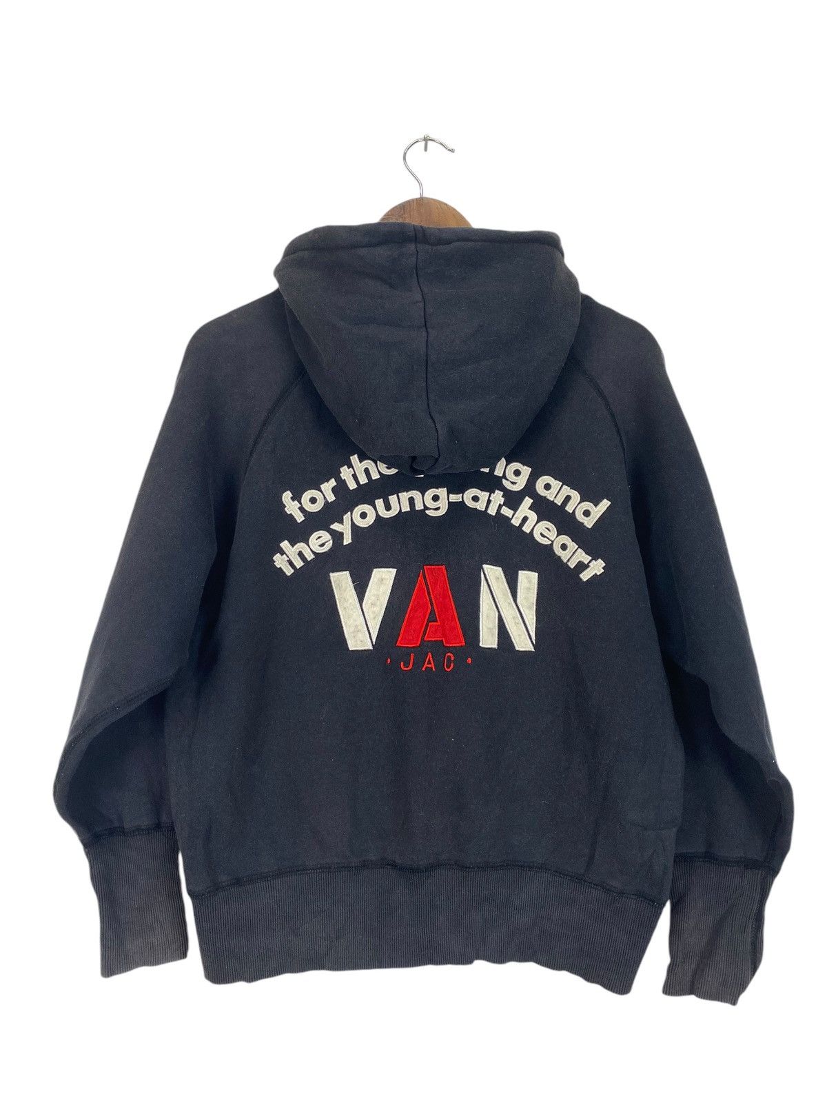 Van × Vintage Vintage Van Jac big logo hoodies Size US S / EU 44-46 / 1 - 1 Thumbnail