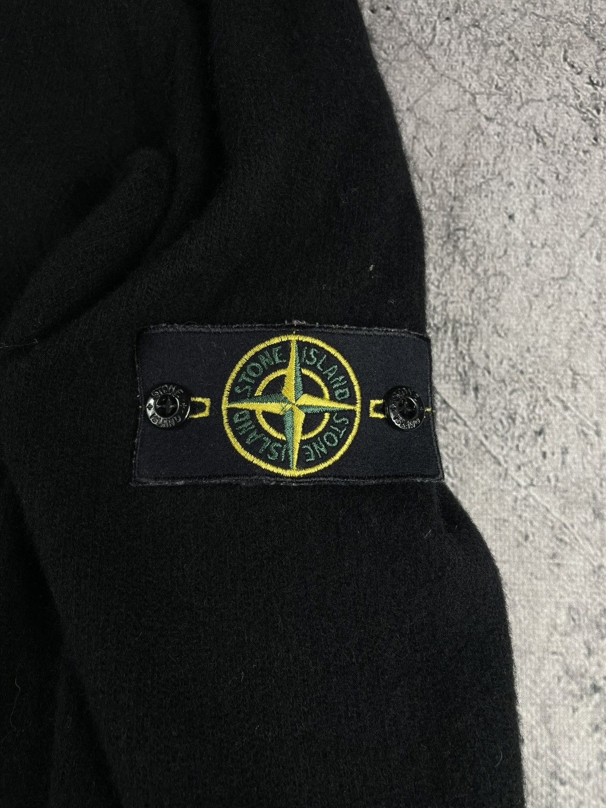 C.P. Company × Stone Island Vintage 00s Stone Island Lana Wool Knit Size US L / EU 52-54 / 3 - 3 Thumbnail