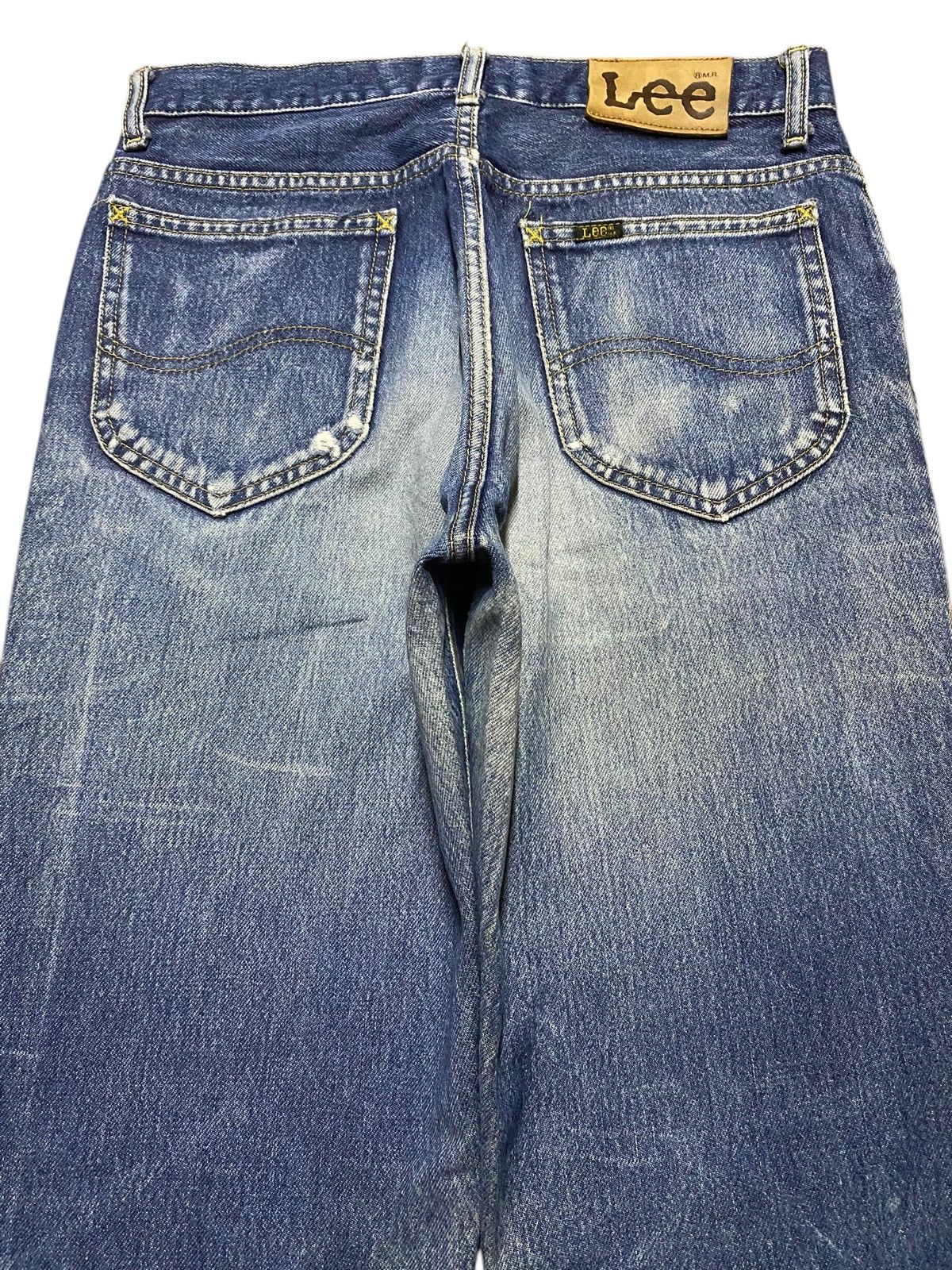 Lee × The Brooklyn Circus Vintage Lee X Edwin Faded Wash Distressed Sanforized Jeans Size US 29 - 4 Thumbnail
