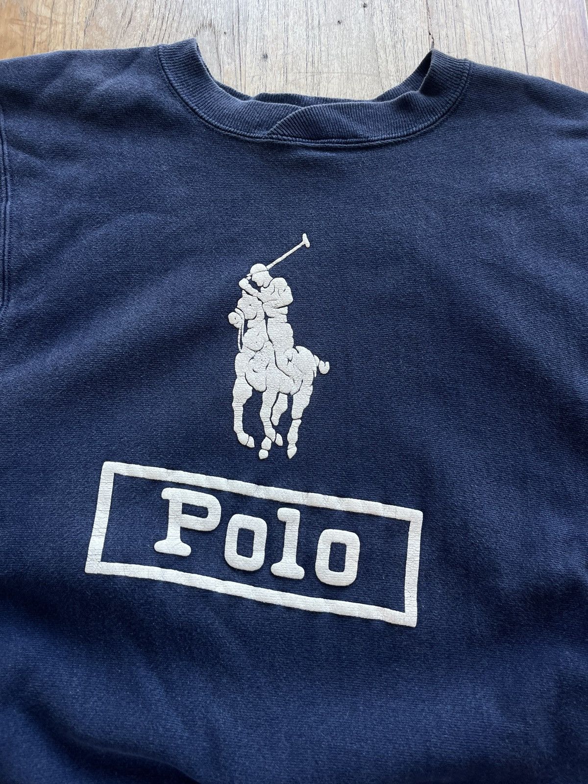 Polo Ralph Lauren × Vintage Vintage Polo bootleg Sweater shirt Size US M / EU 48-50 / 2 - 11 Thumbnail