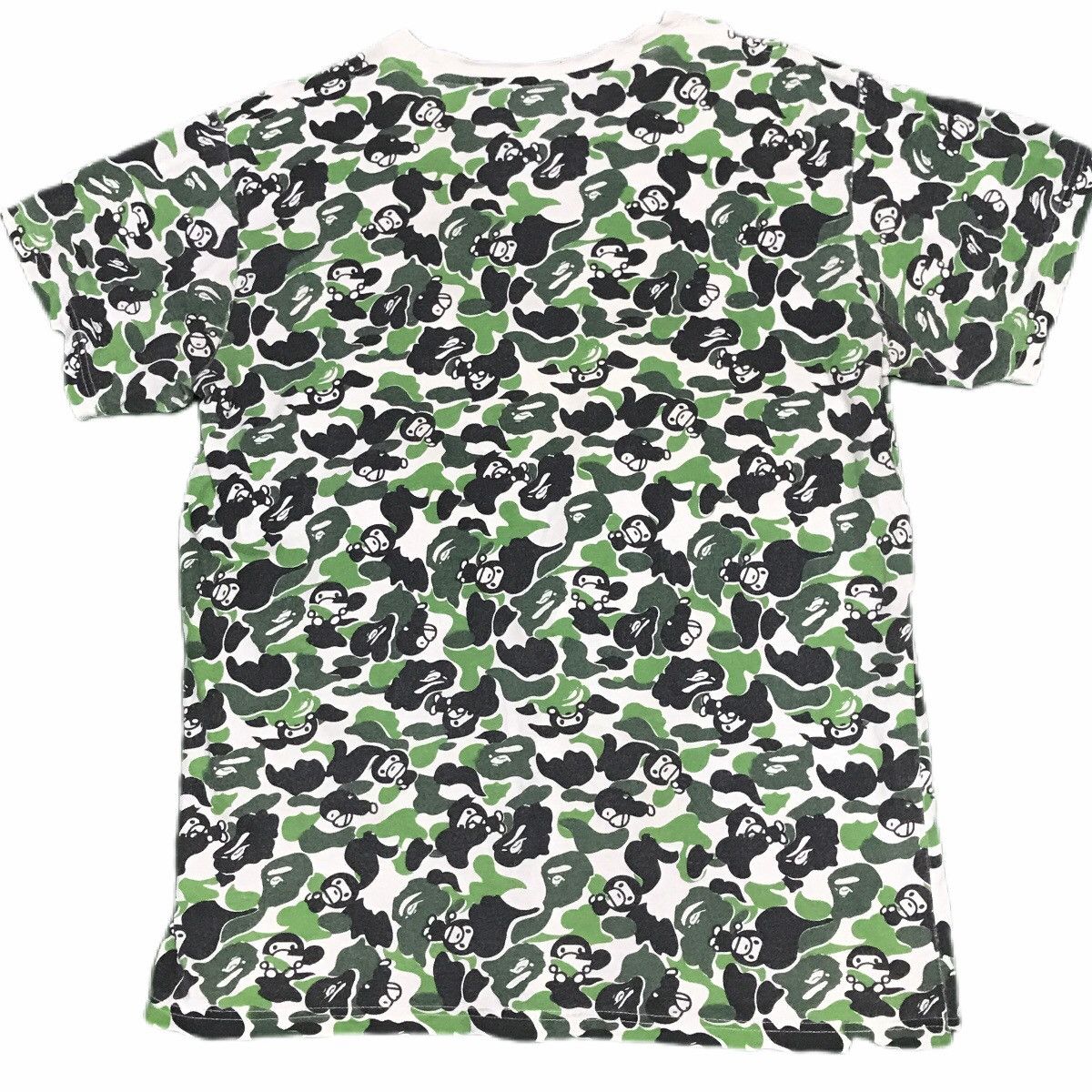 Bape × Vintage bape abc green camo t-shirt Size US L / EU 52-54 / 3 - 1 Thumbnail