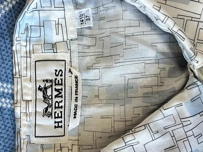 Hermes Hermes size 37 Men's shirt Size US M / EU 48-50 / 2 - 5 Thumbnail