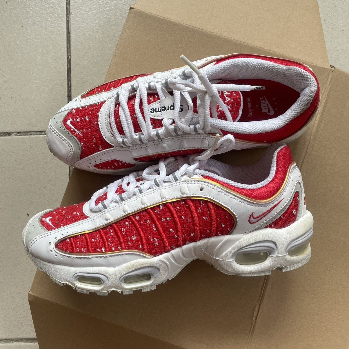 Nike × Supreme Nike supreme airmax 98 tailwind 4 Size US 8 / EU 41 - 1 Thumbnail