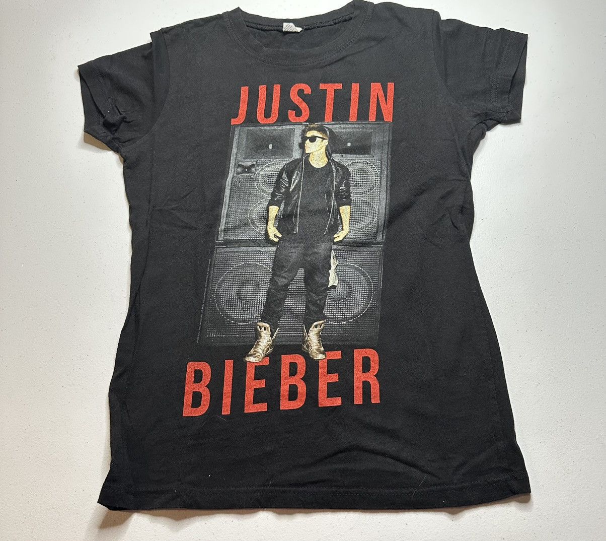 Rap Tees Vintage Y2K Justin Bieber 2012/13 believe tour T-shirt Size M / US 6-8 / IT 42-44 - 1 Thumbnail