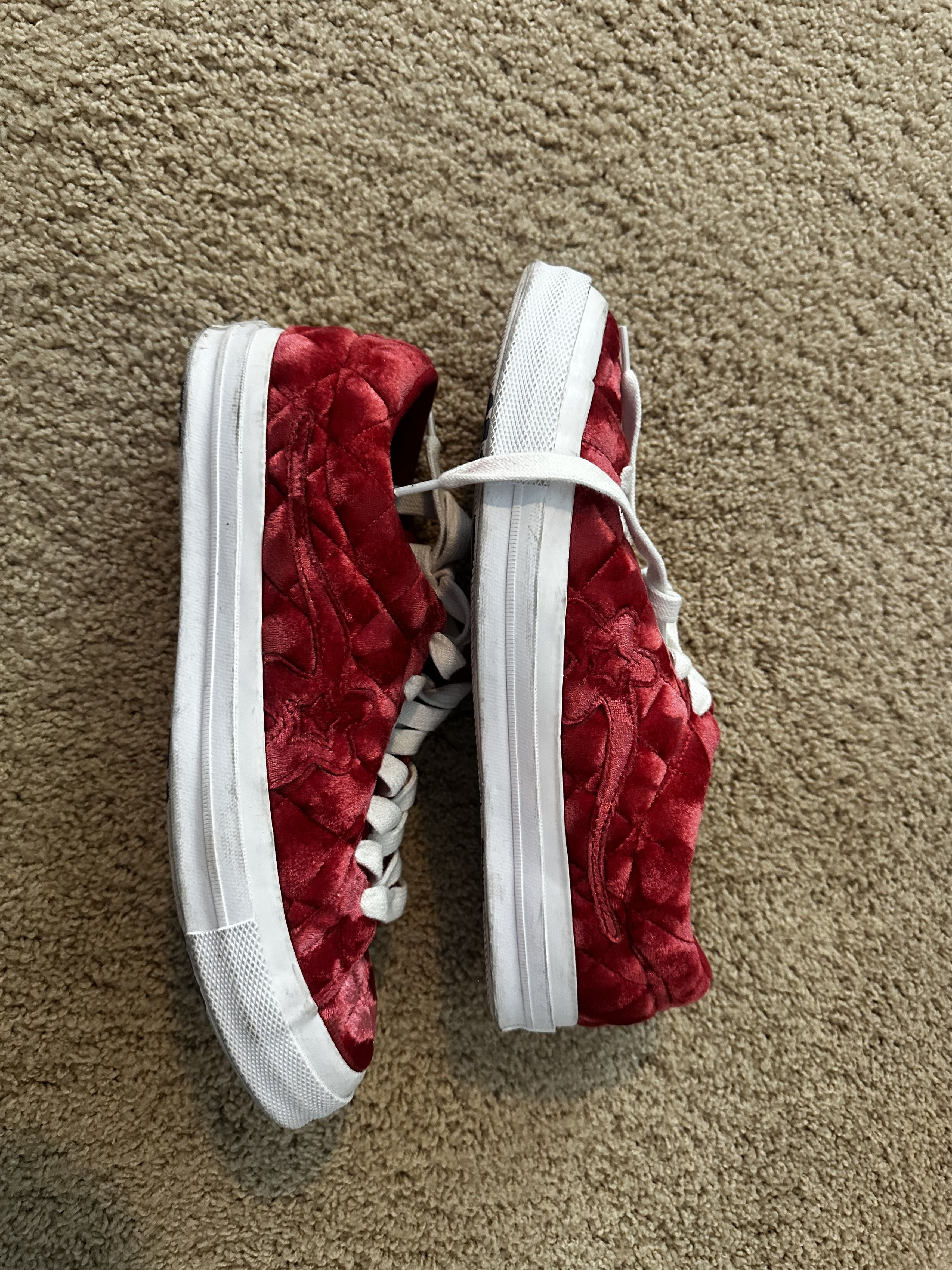 Golf le Fleur Golf Le Fleur Red Suede Sneakers Size US 11 / EU 44 - 2 Thumbnail