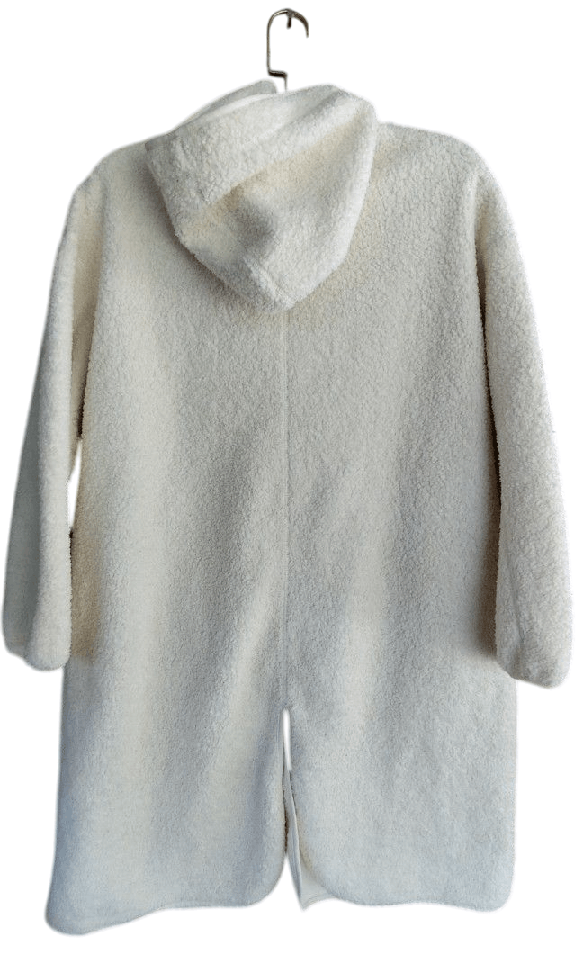 GU × Undercover GU X Undercover White Fleece Long Jacket Size US M / EU 48-50 / 2 - 2 Thumbnail