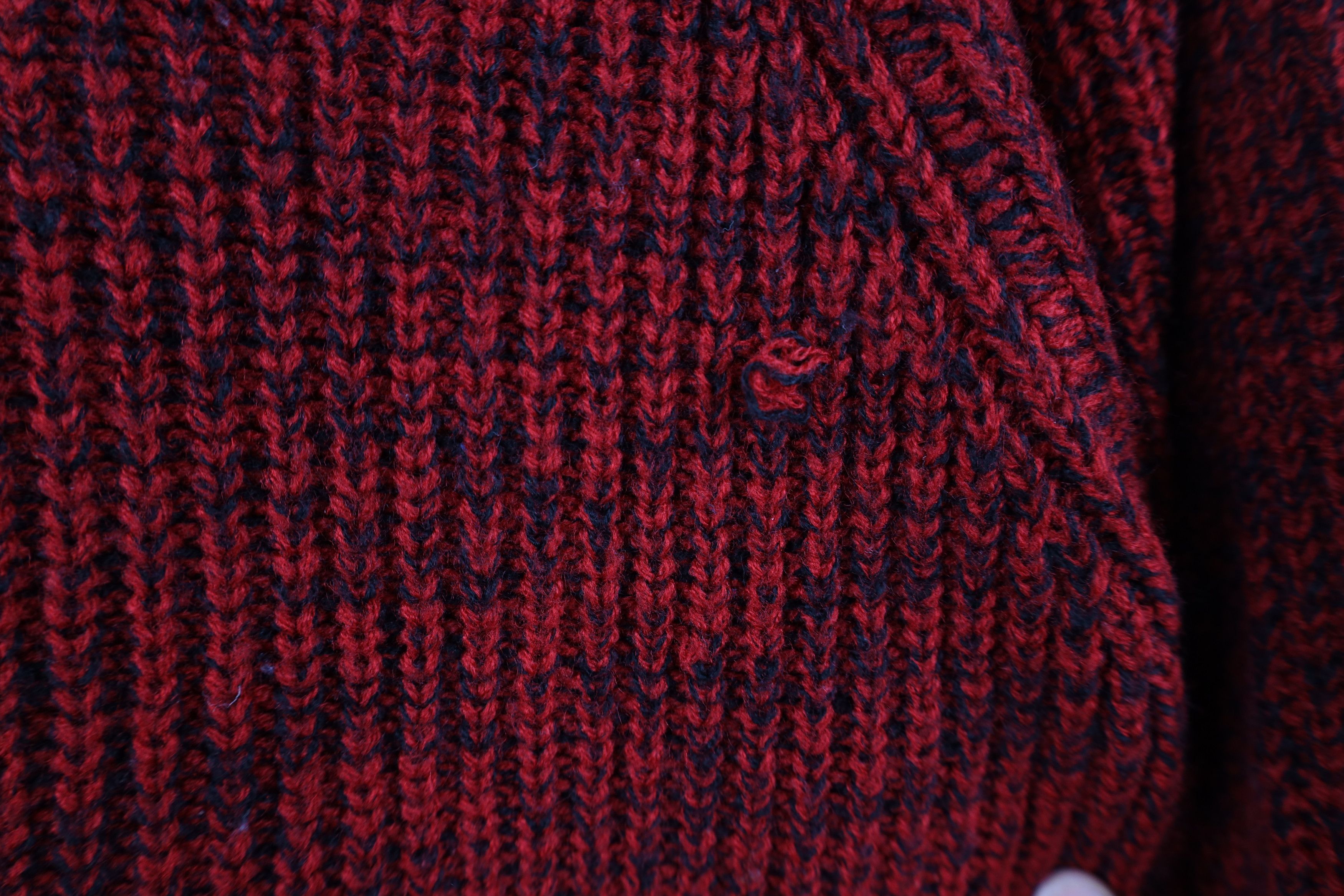 Vintage Vintage 90s Streetwear Chunky Ribbed Knit Crewneck Sweater Size S / US 4 / IT 40 - 7 Thumbnail