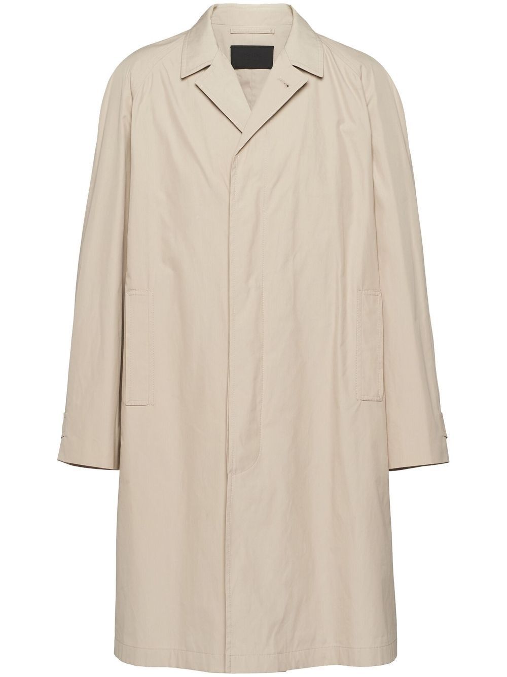Prada COTTON-BLEND OVERCOAT Size US M / EU 48-50 / 2 - 1 Thumbnail