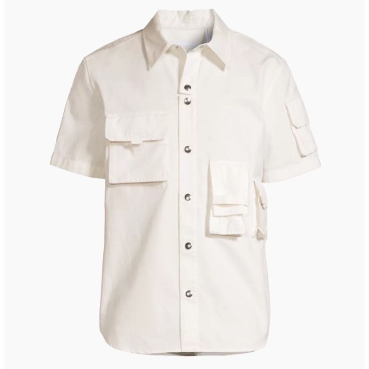 Helmut Lang HELMUT LANG CARGO MILITARY SS SHIRT-JACKET Size US S / EU 44-46 / 1 - 4 Thumbnail