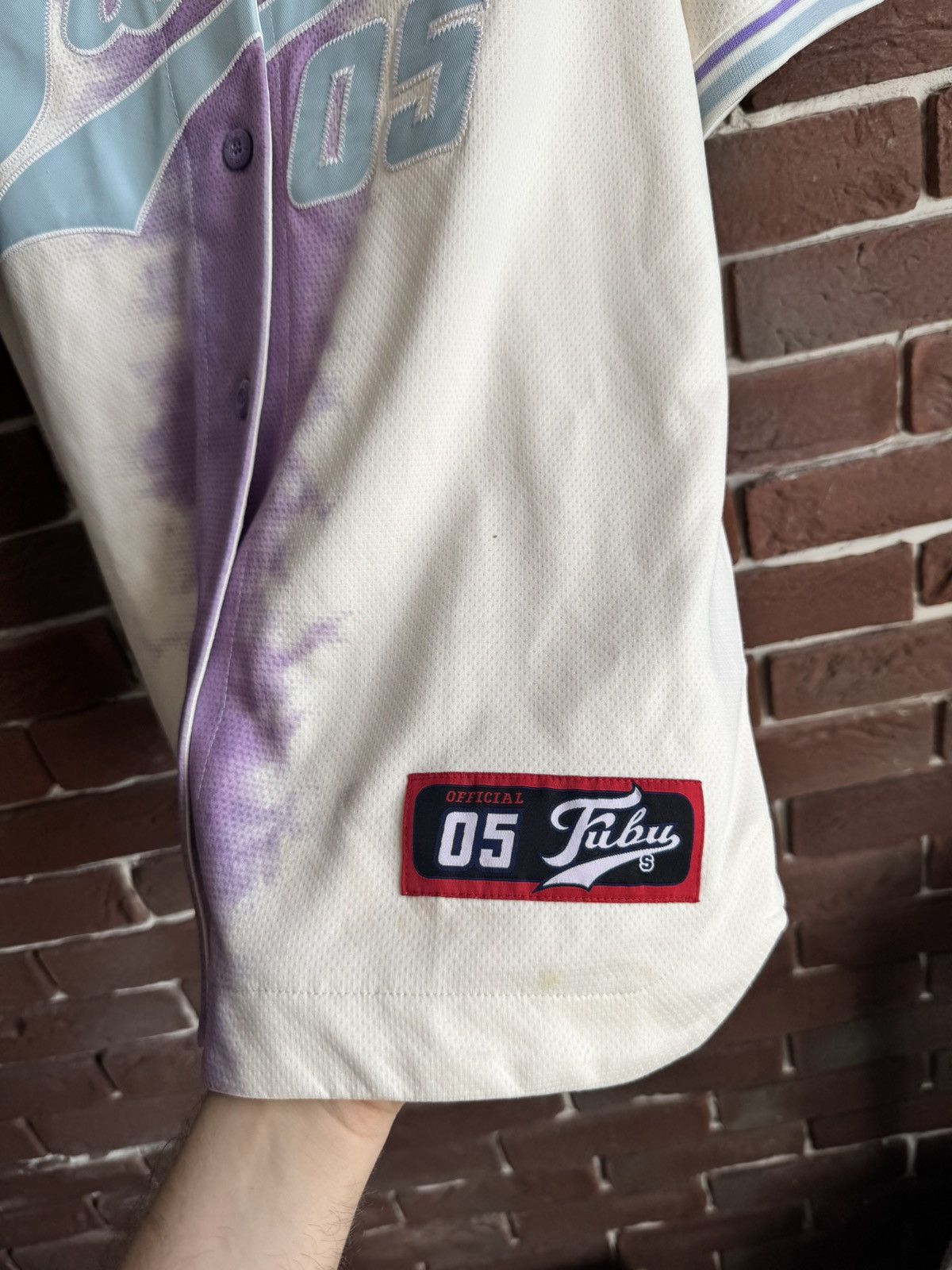 Fubu Vintage Fubu Baseball Jersey Button Ups T-Shirt Hip hop S Size US S / EU 44-46 / 1 - 15 Thumbnail