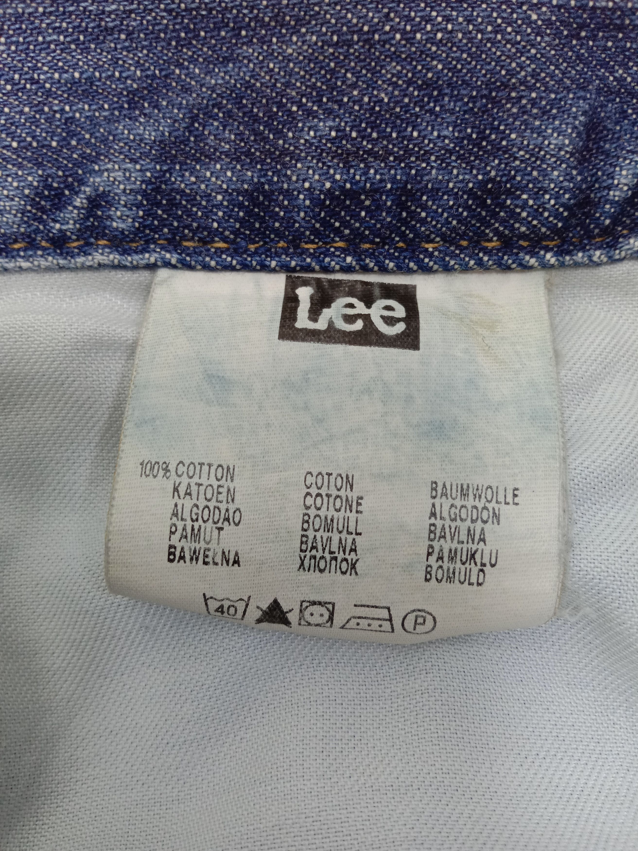 Lee Vintage Lee Faded Blue Flare Jeans Bell Bottom Ripped Denim Size US 32 / EU 48 - 13 Thumbnail