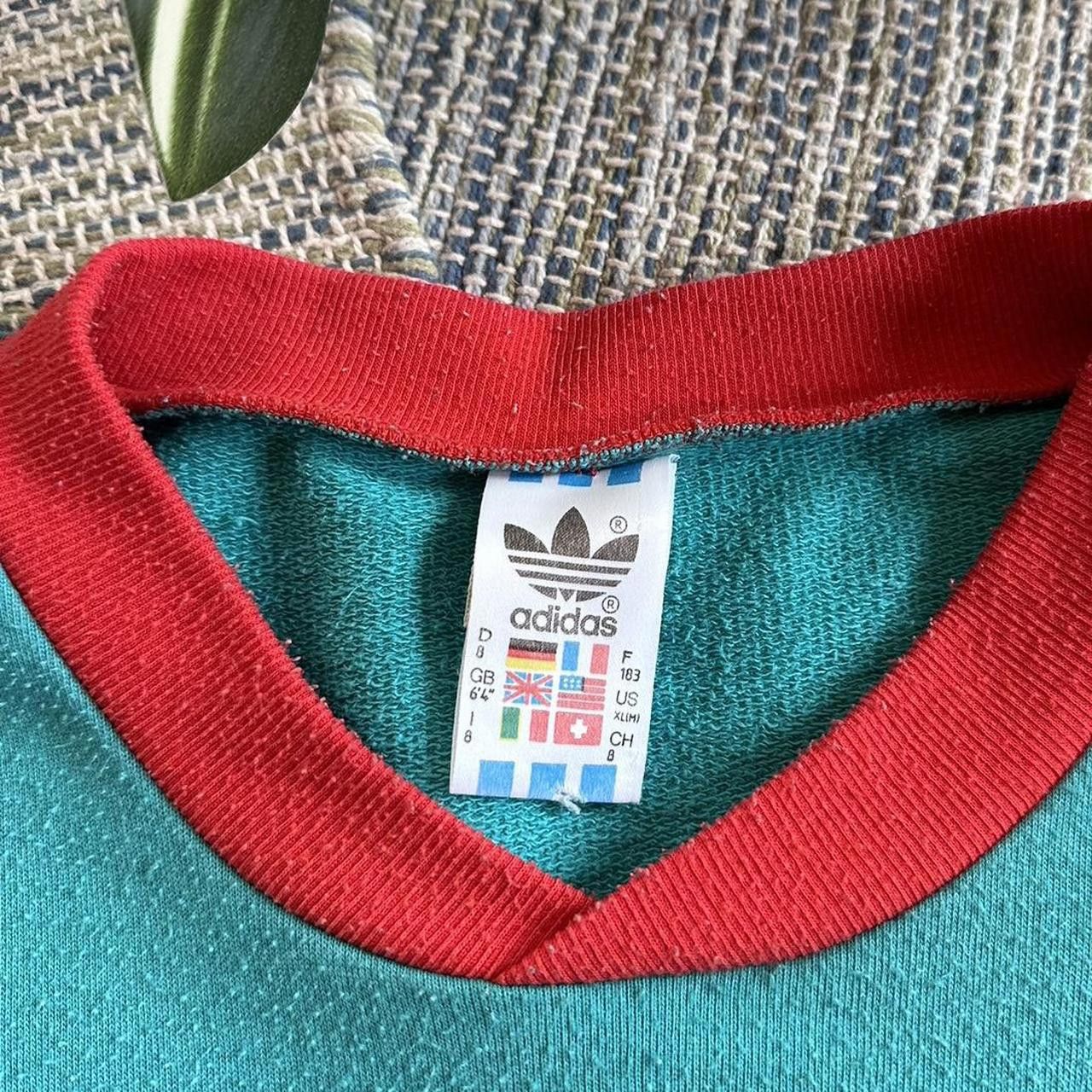 Adidas Vintage 90s Adidas Big Logo Baggy Sweatshirt Size US M / EU 48-50 / 2 - 4 Thumbnail