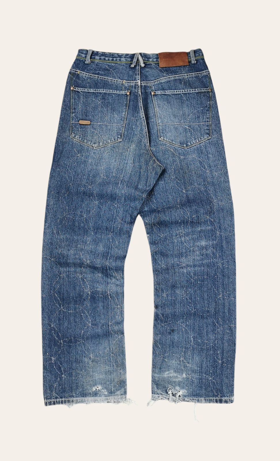 Akademiks Akademiks Safety Product Baggy Jeans Looklike Jnco Size US 32 / EU 48 - 8 Thumbnail