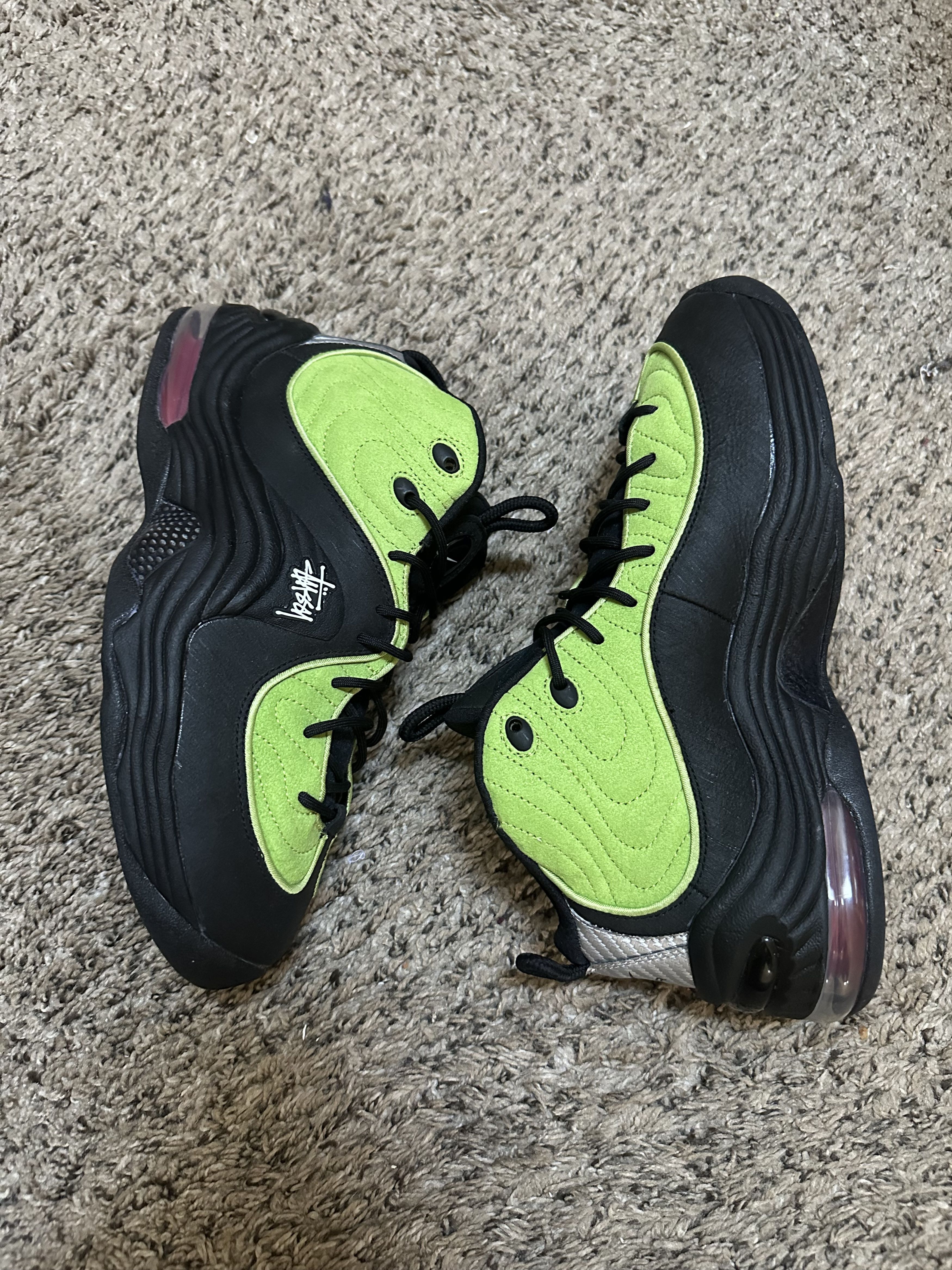 Nike × Stussy Nike Stussy air penny 2 vivid green Size US 10 / EU 43 - 1 Thumbnail