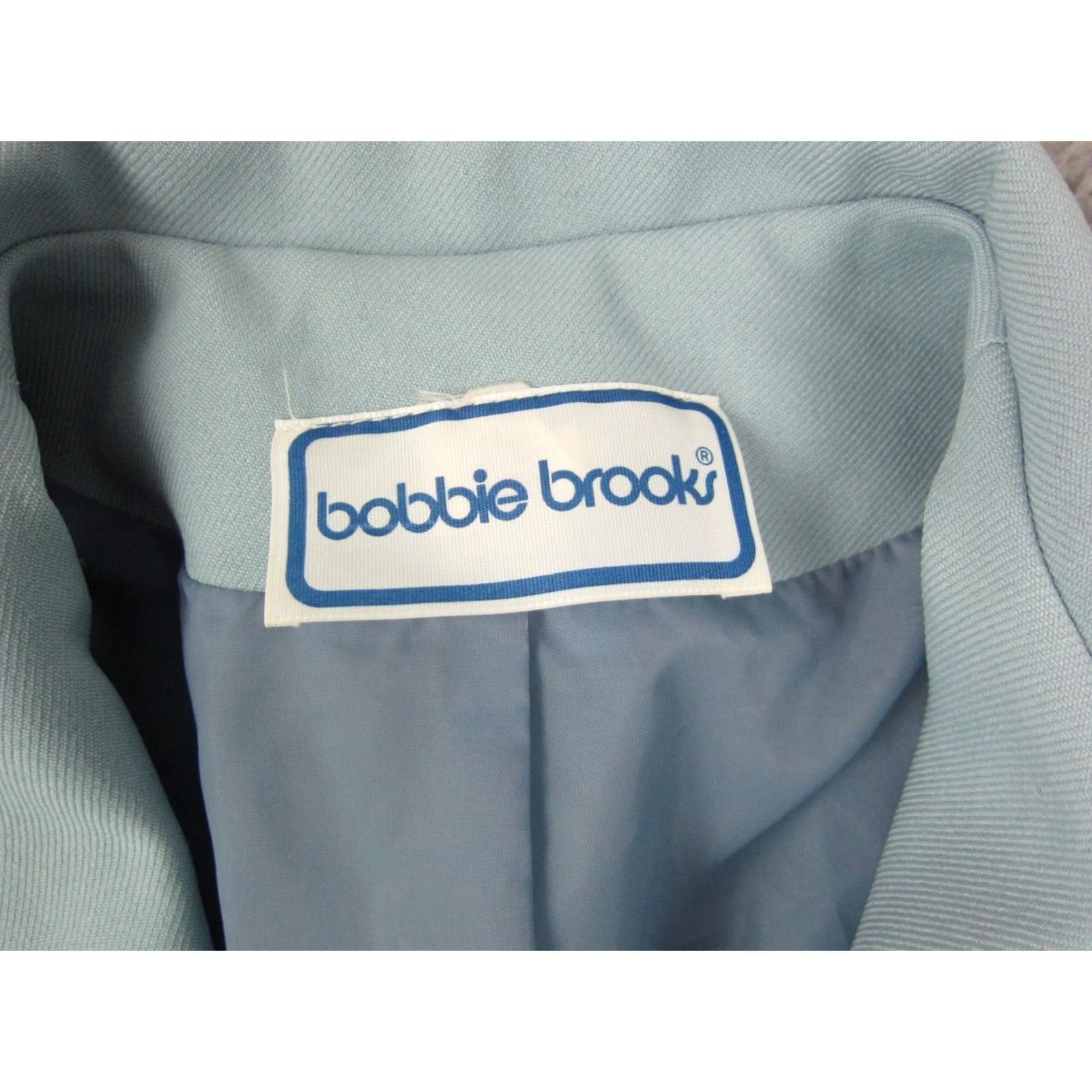 Vintage VINTAGE Bobbie Brooks Jacket Womens Small Blue 70s Ladies Blazer Career Work Size S / US 4 / IT 40 - 3 Thumbnail