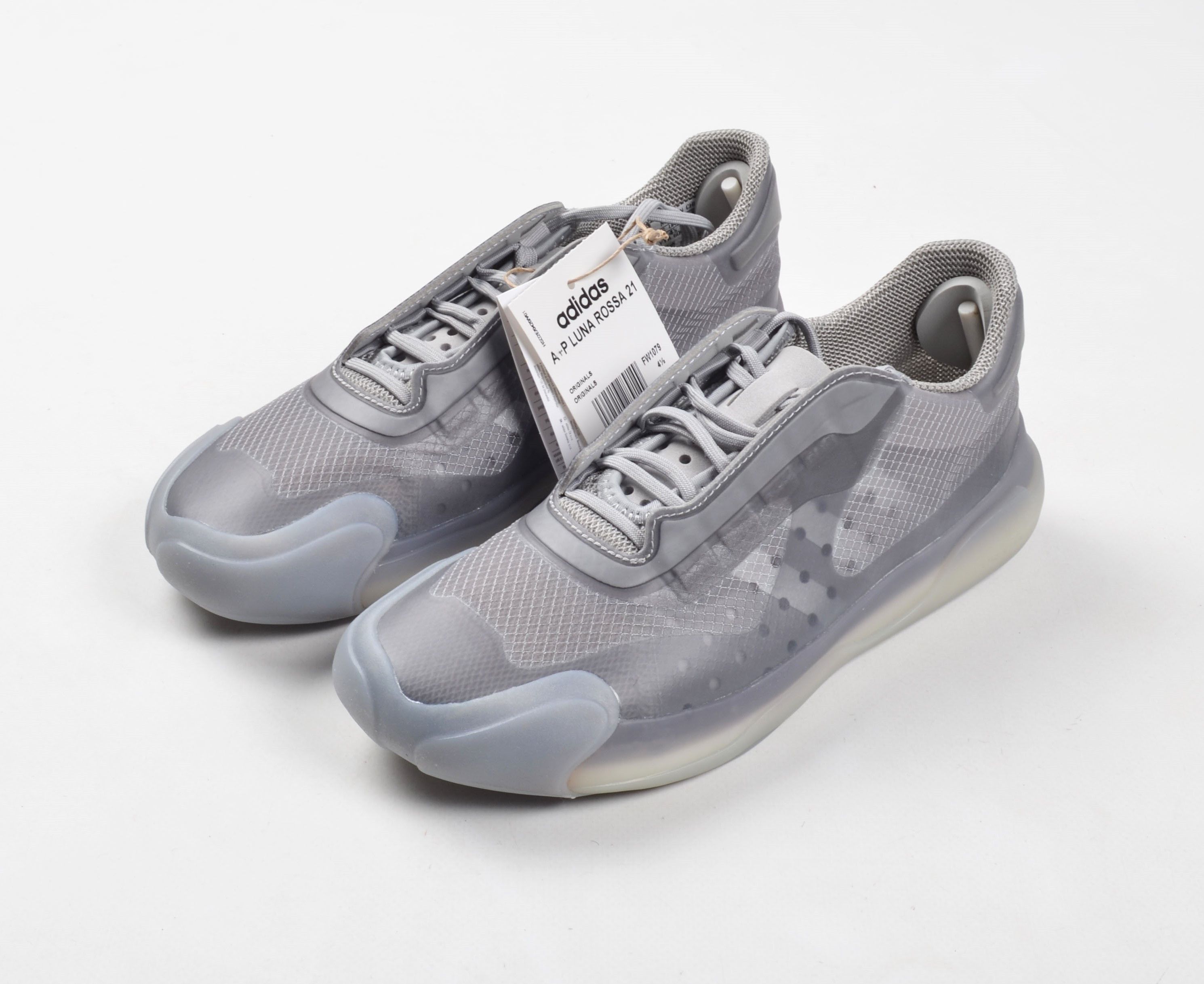 Adidas × Designer × Prada Adidas X Prada Luna Rossa 21 Core Gray Sneakers Size US 5.5 / IT 35.5 - 2 Thumbnail