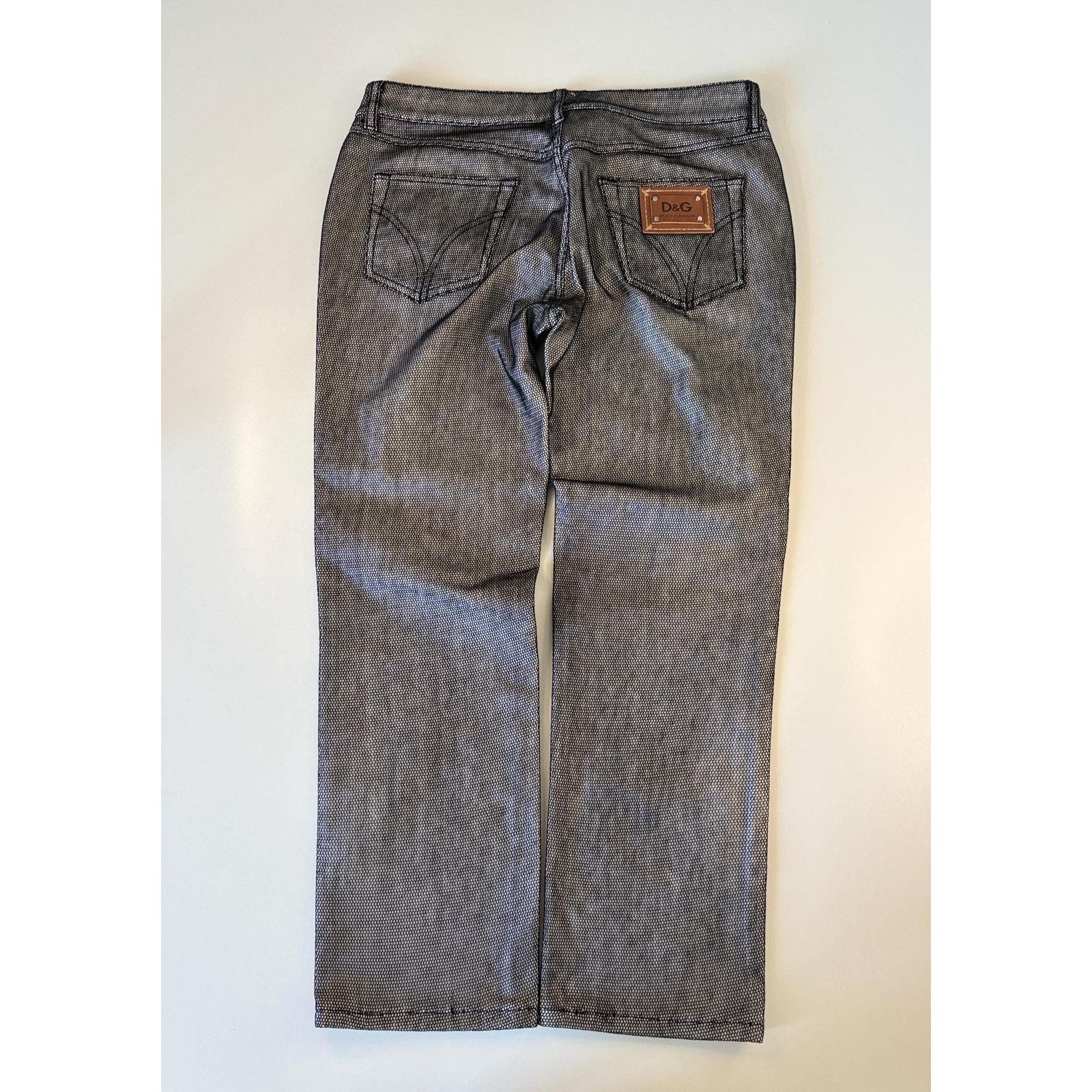 Dolce & Gabbana Vintage D&G Dolce Gabbana W28 Women Y2K Designer Jeans Size US 28 / EU 44 - 3 Thumbnail