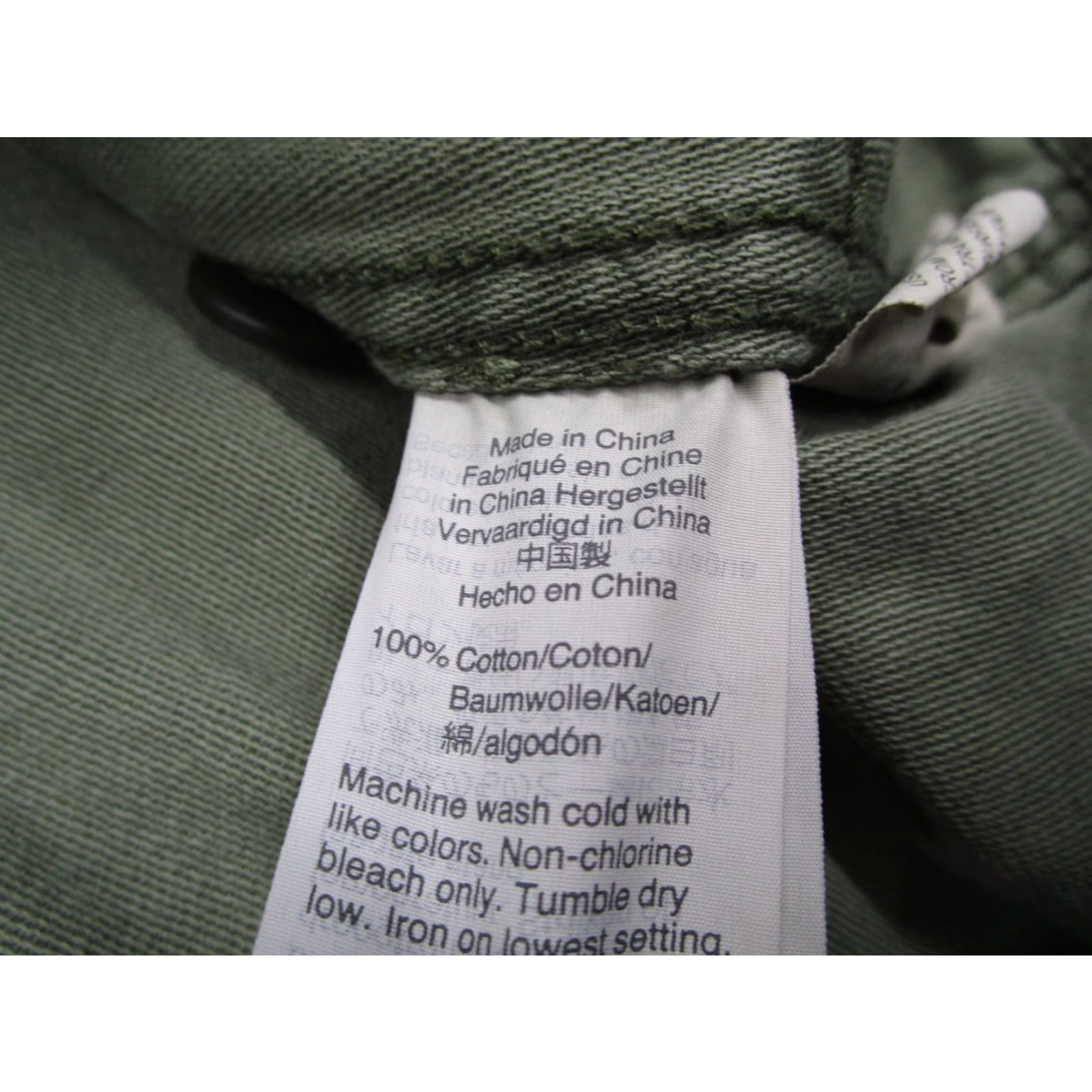 Madewell Madewell Military Jacket Women Small Green Twill Button Up Shacket Workwear Womens Size S / US 4 / IT 40 - 3 Thumbnail