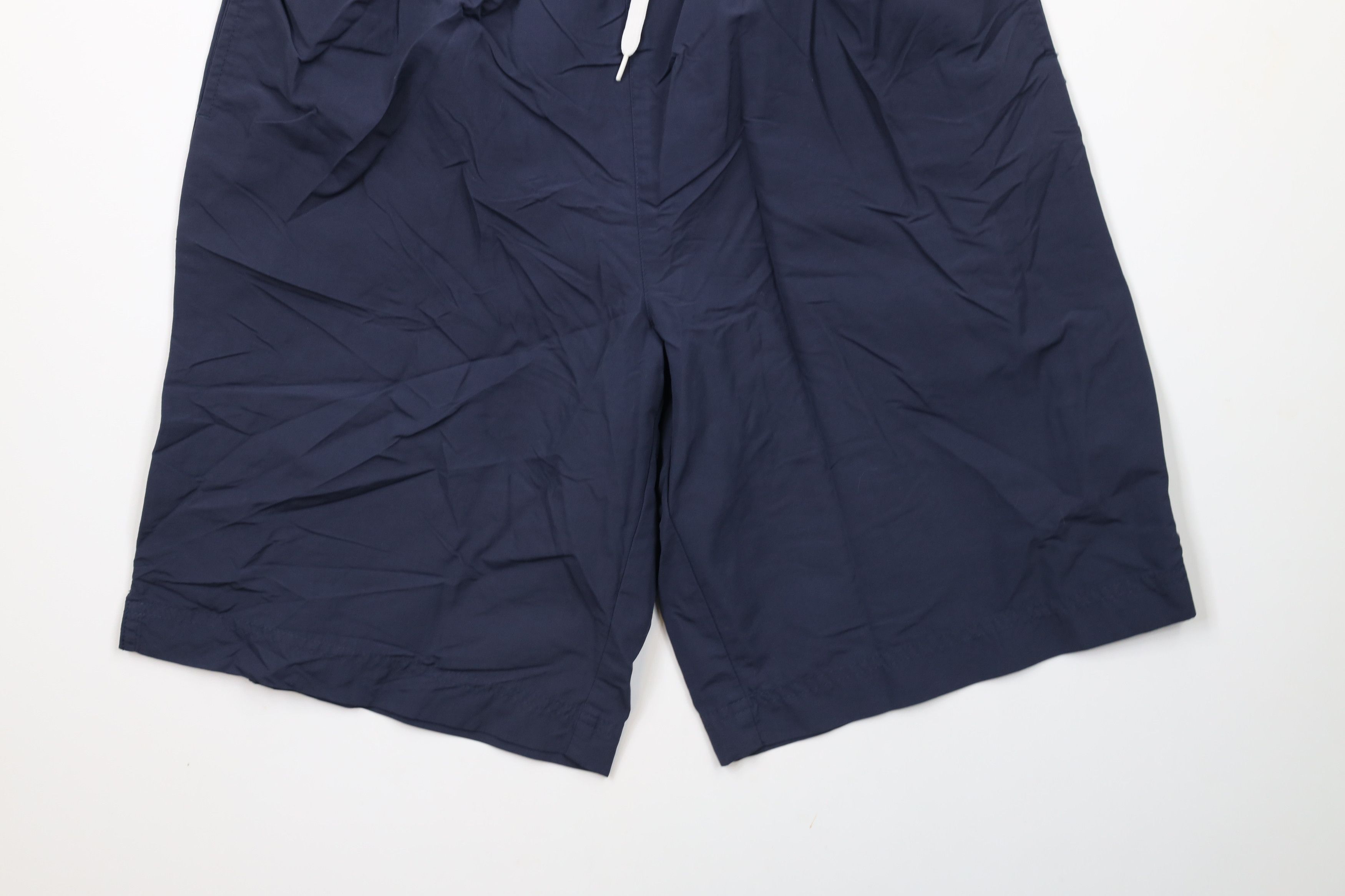 Lands' End × Vintage Vintage 90s Lands End Longer Fit Nylon Shorts Baggies Blue Size 27" / US 4 / IT 40 - 4 Thumbnail