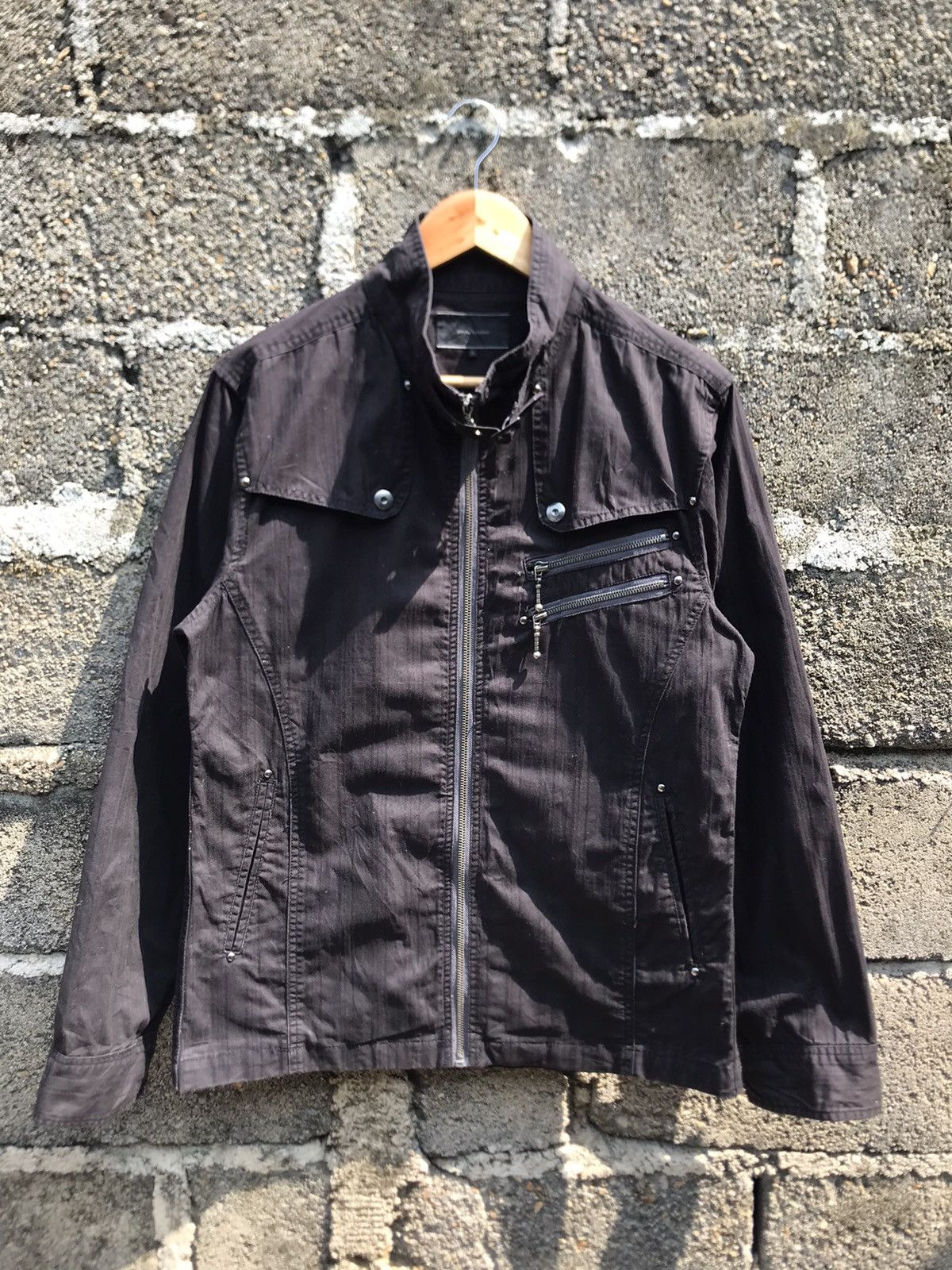 image of Seditionaries Create Barefoot Black Zip Jacket, Men's (Size Medium)